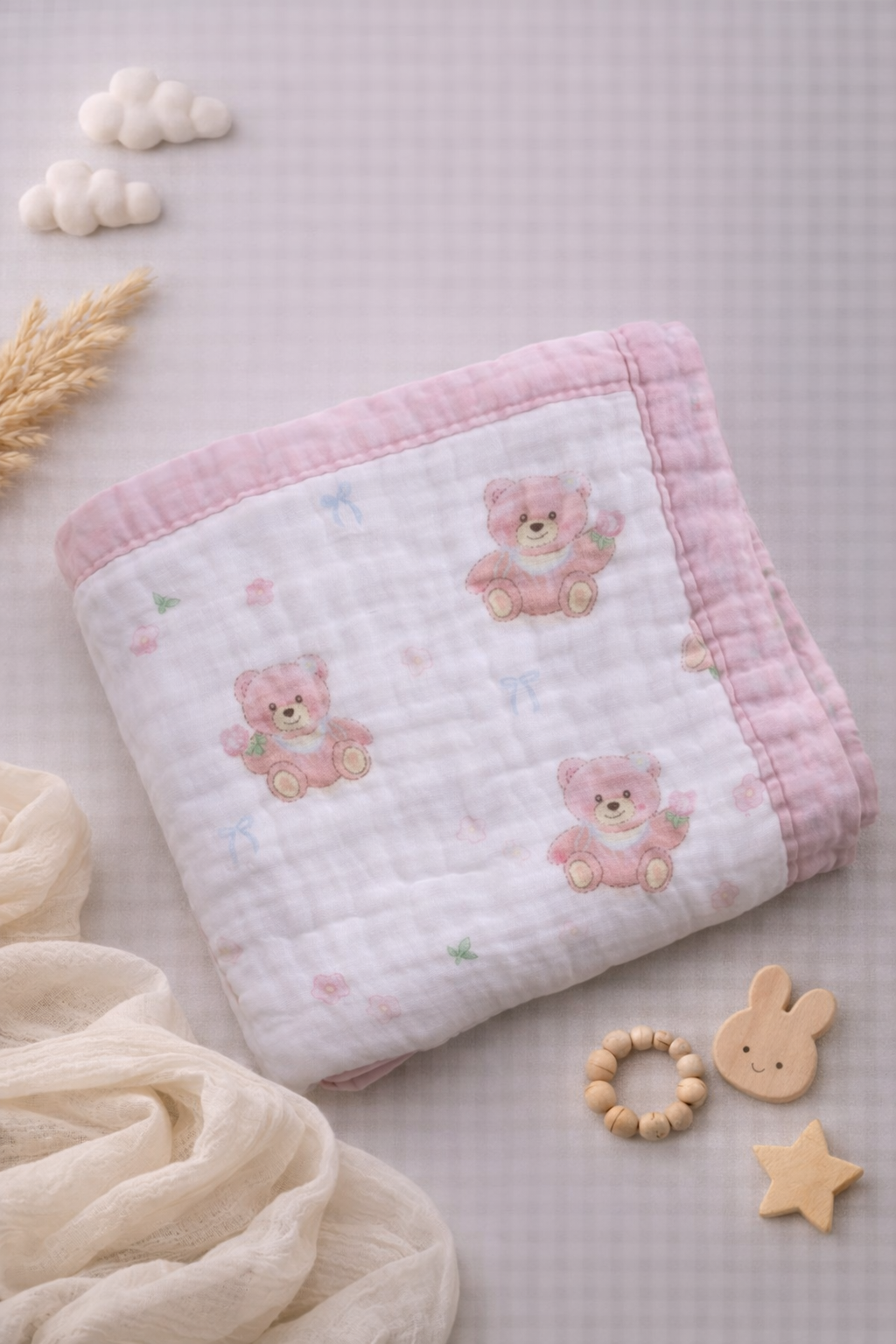 MUSELINA 6CAPAS Estampado TT 2608