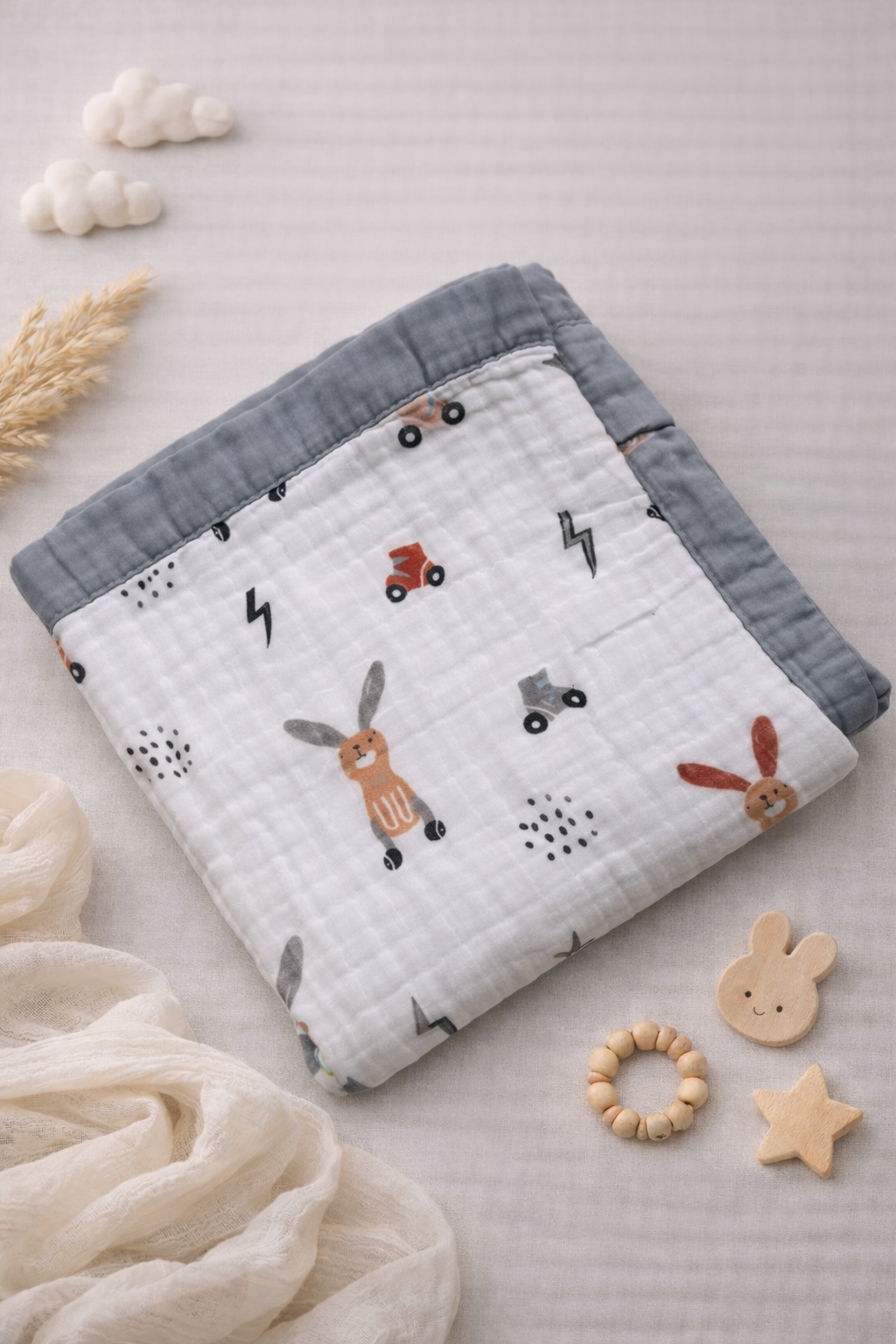 MUSELINA 6CAPAS Estampado TT 2608