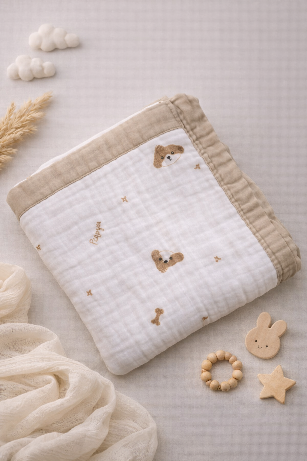 MUSELINA 6CAPAS Estampado TT 2608