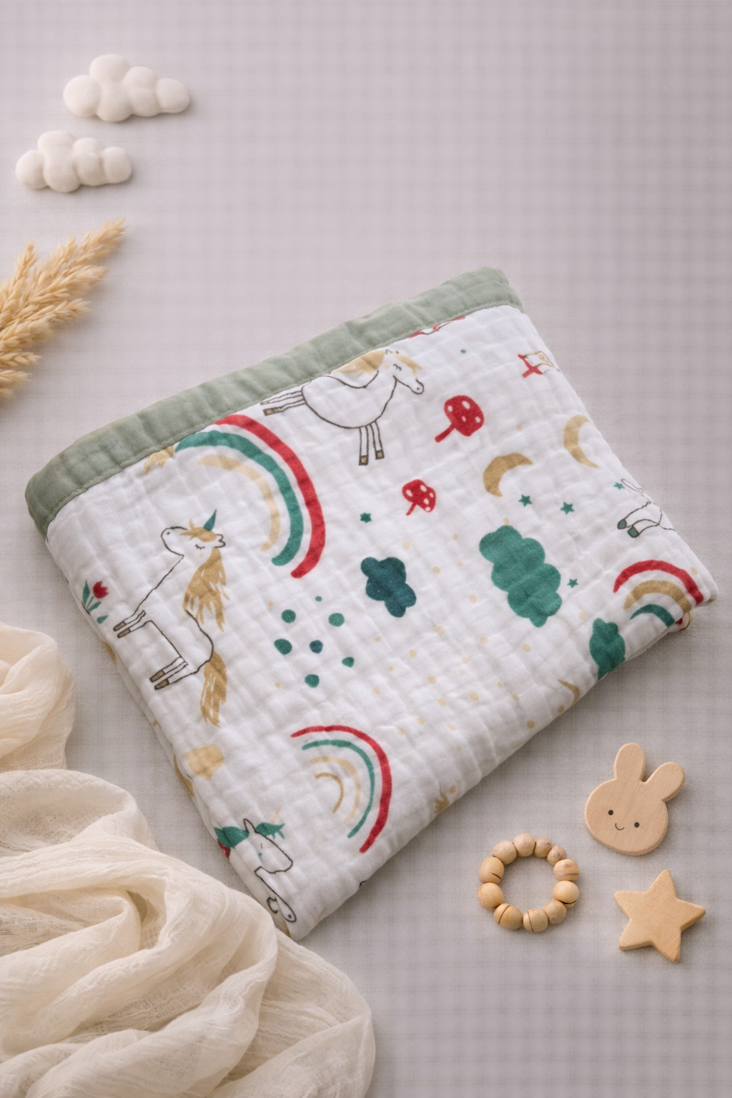 MUSELINA 6CAPAS Estampado TT 2608