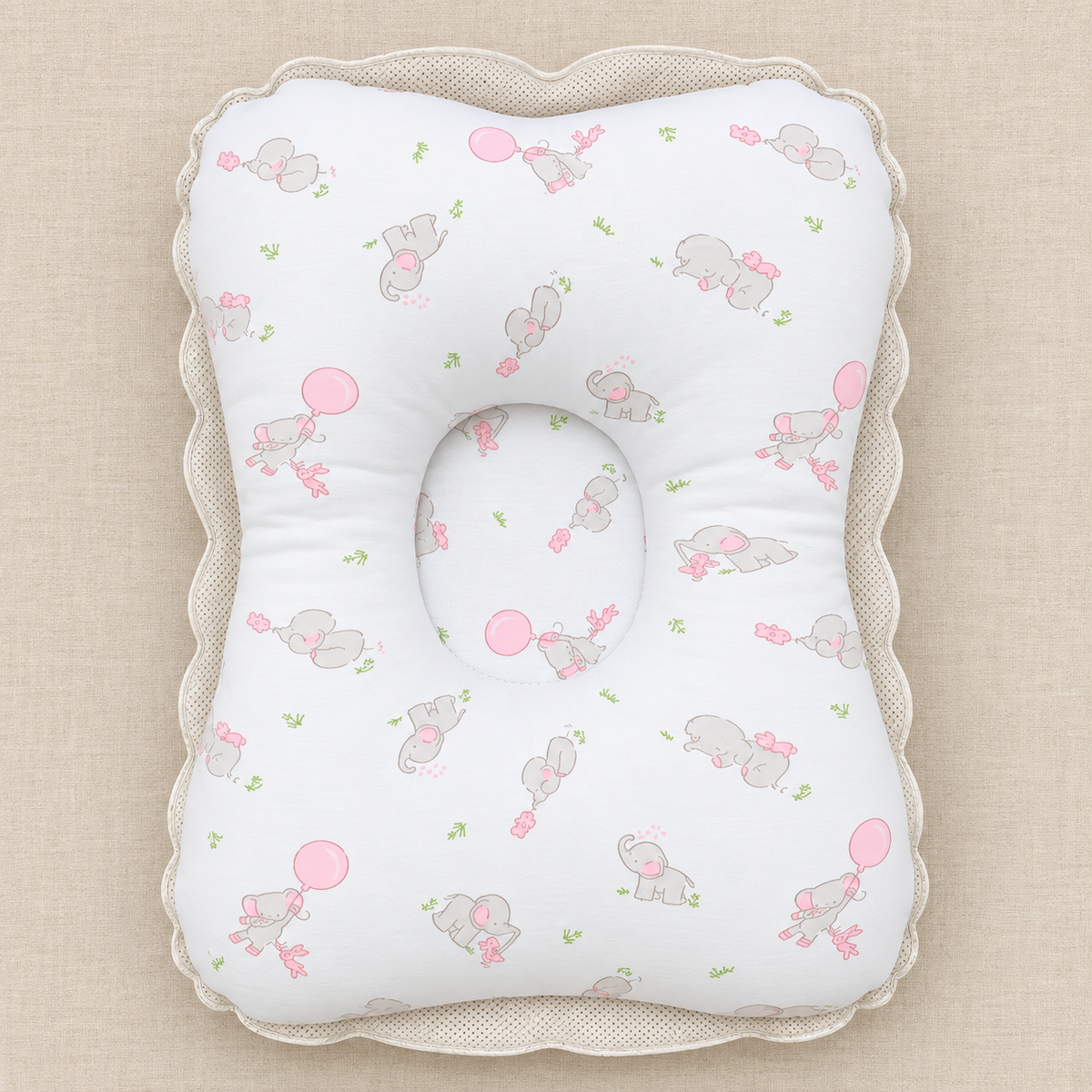 ALMOHADA ANTI CABEJA PLANA NIÑA 2710