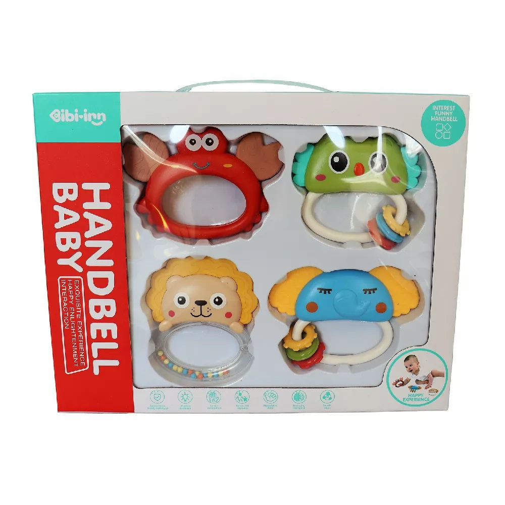 SET SONAJAS Y MORDEDORES 4 PZS