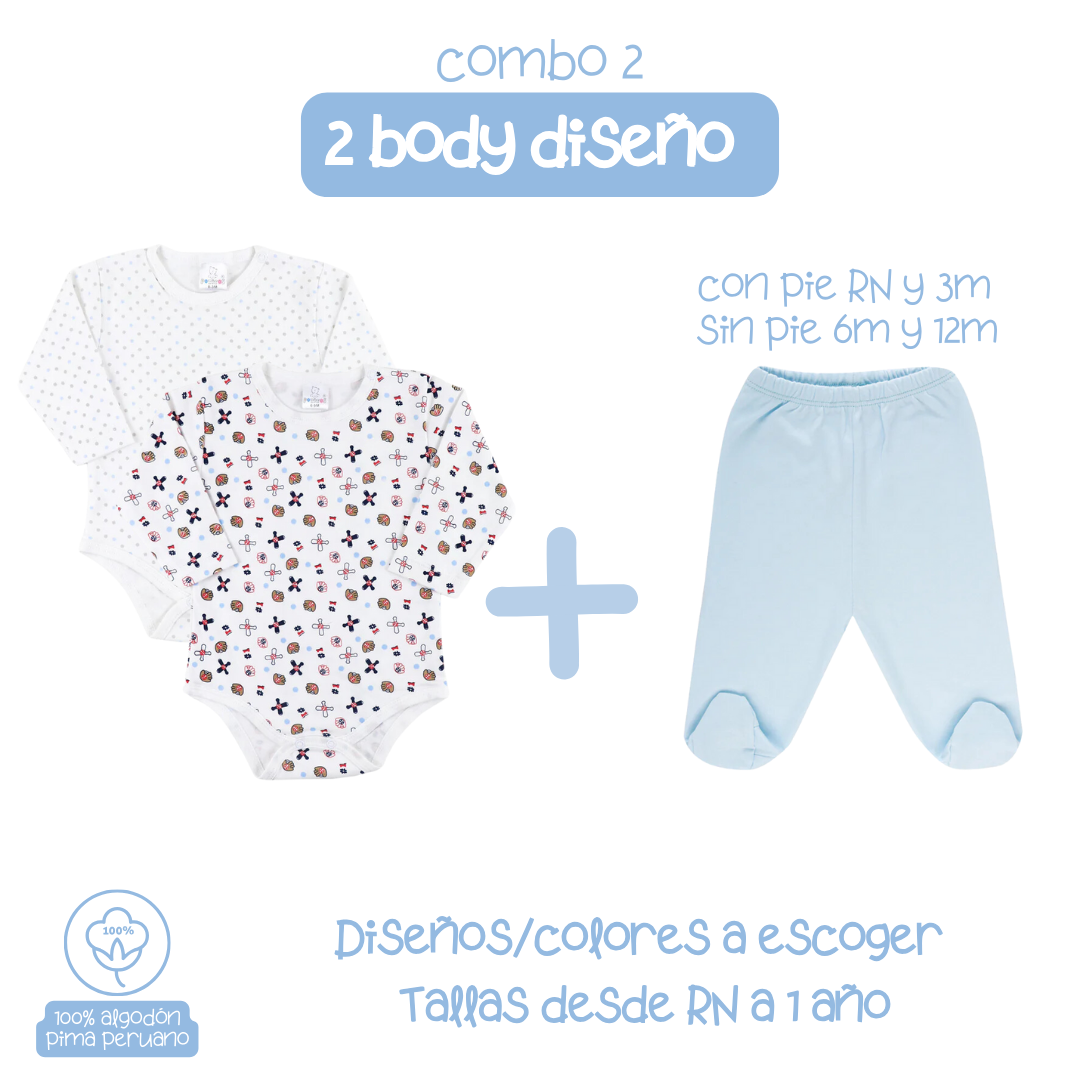 3PACK NAVI BODY MANGA LARGA+ PANTALON NIÑO 9010*