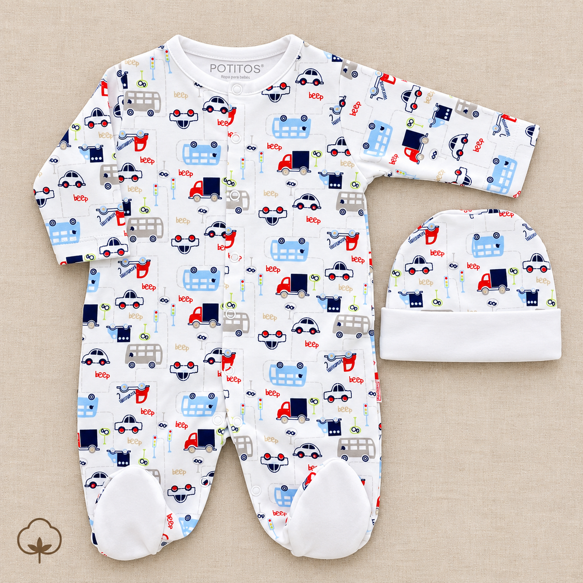 BBCRECE 2pzs PIMA ESTAMPADO TATI 4120