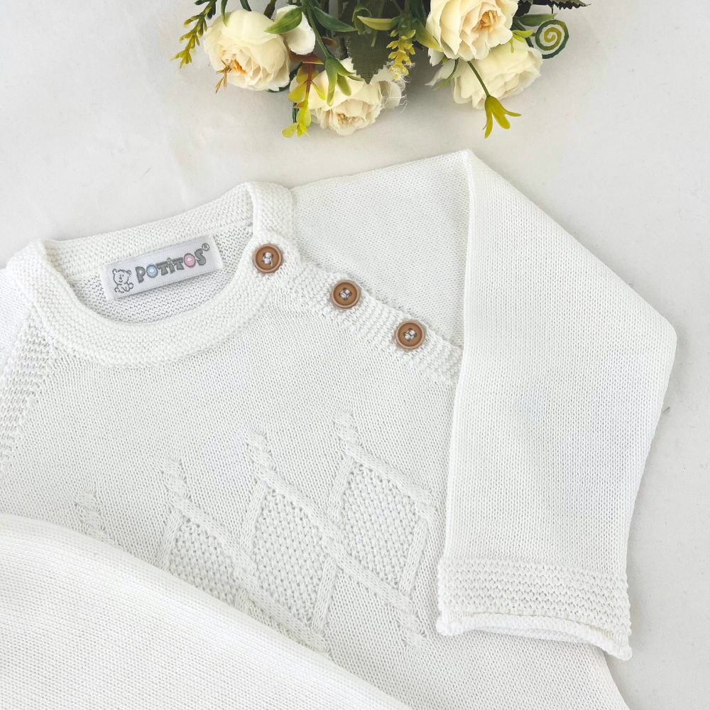 ROPOM DE HILO COCO BLANCO 4804M1