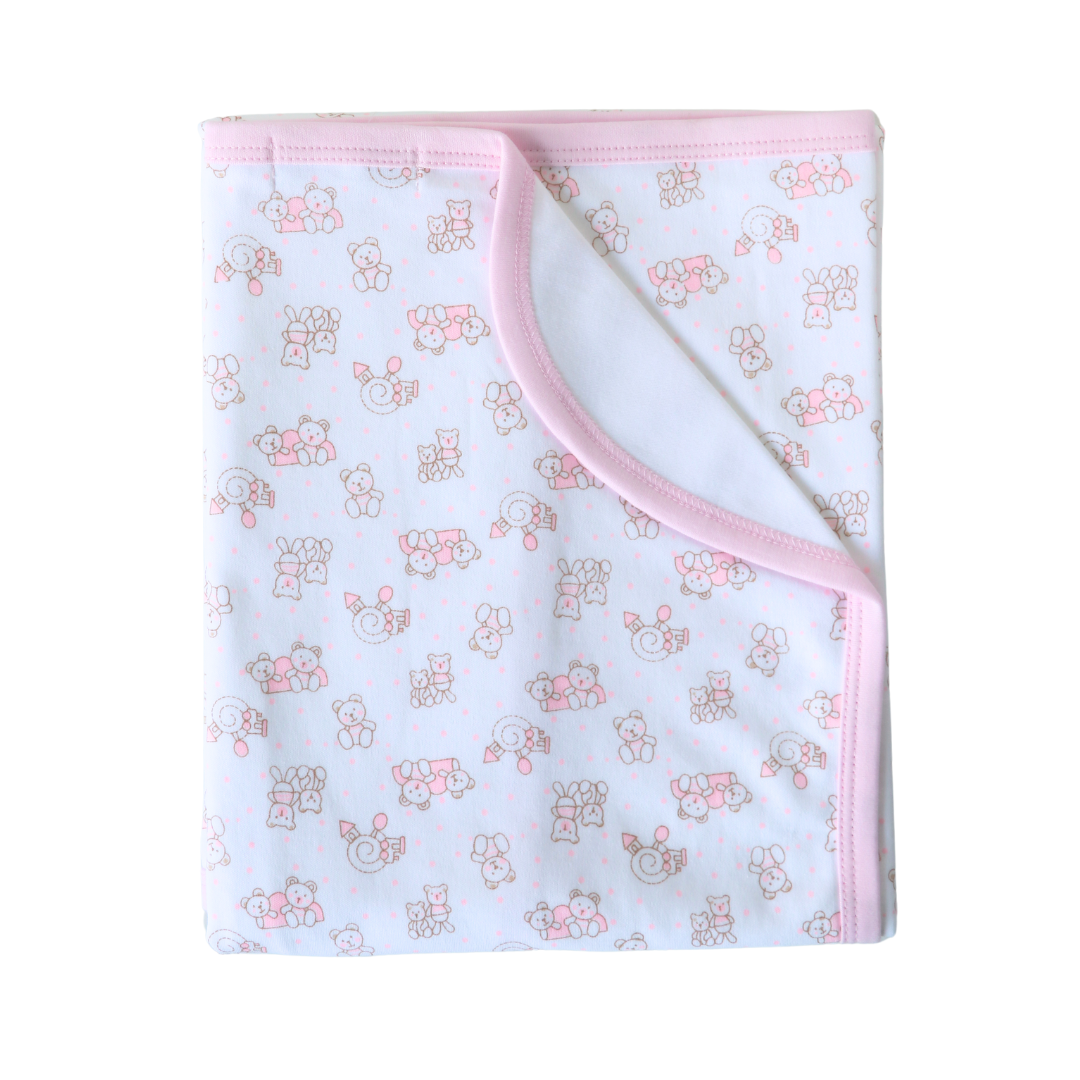 MANTA DOBLE PIMA TREN ROS 1560