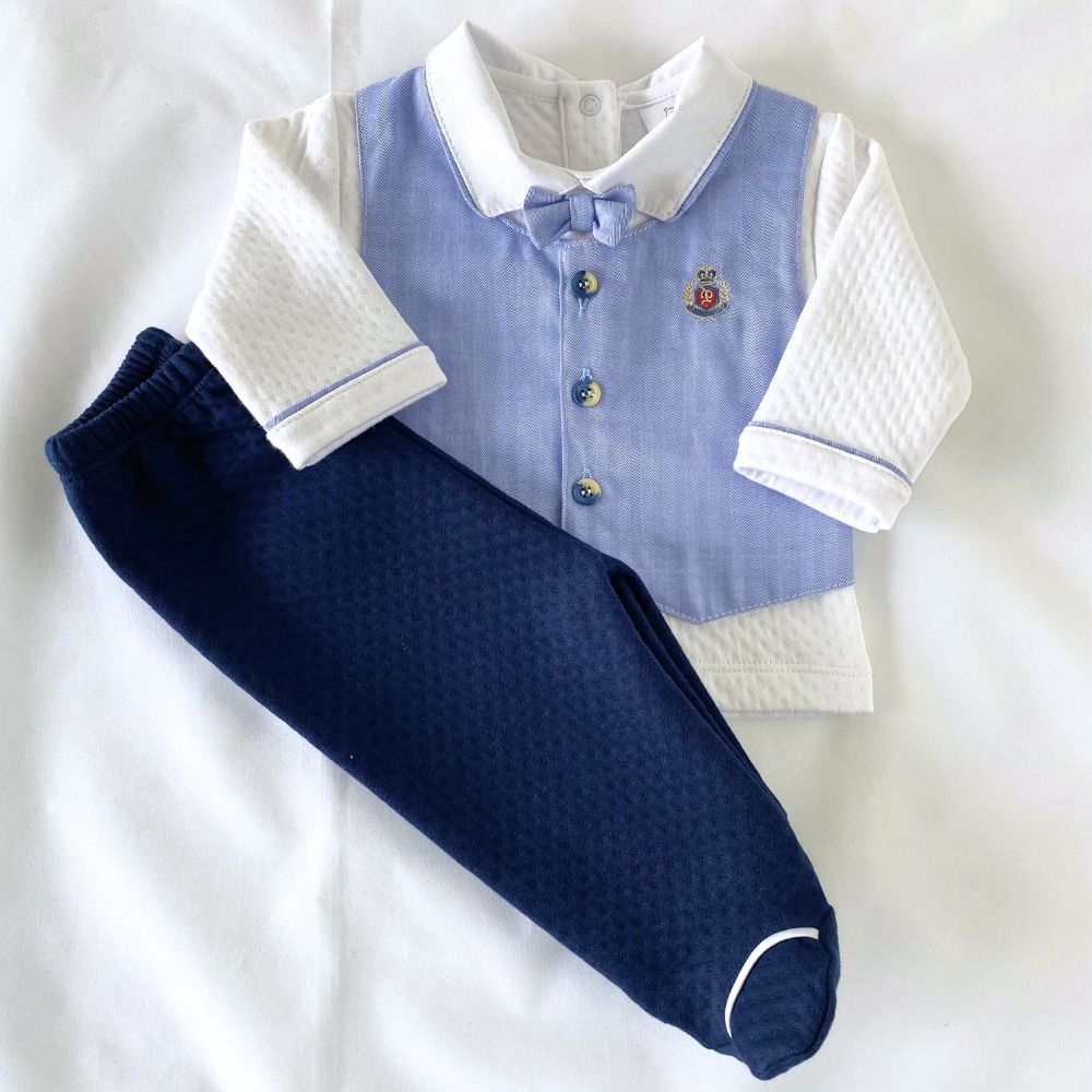 AJUAR JACKARD SAUL AZUL 7133