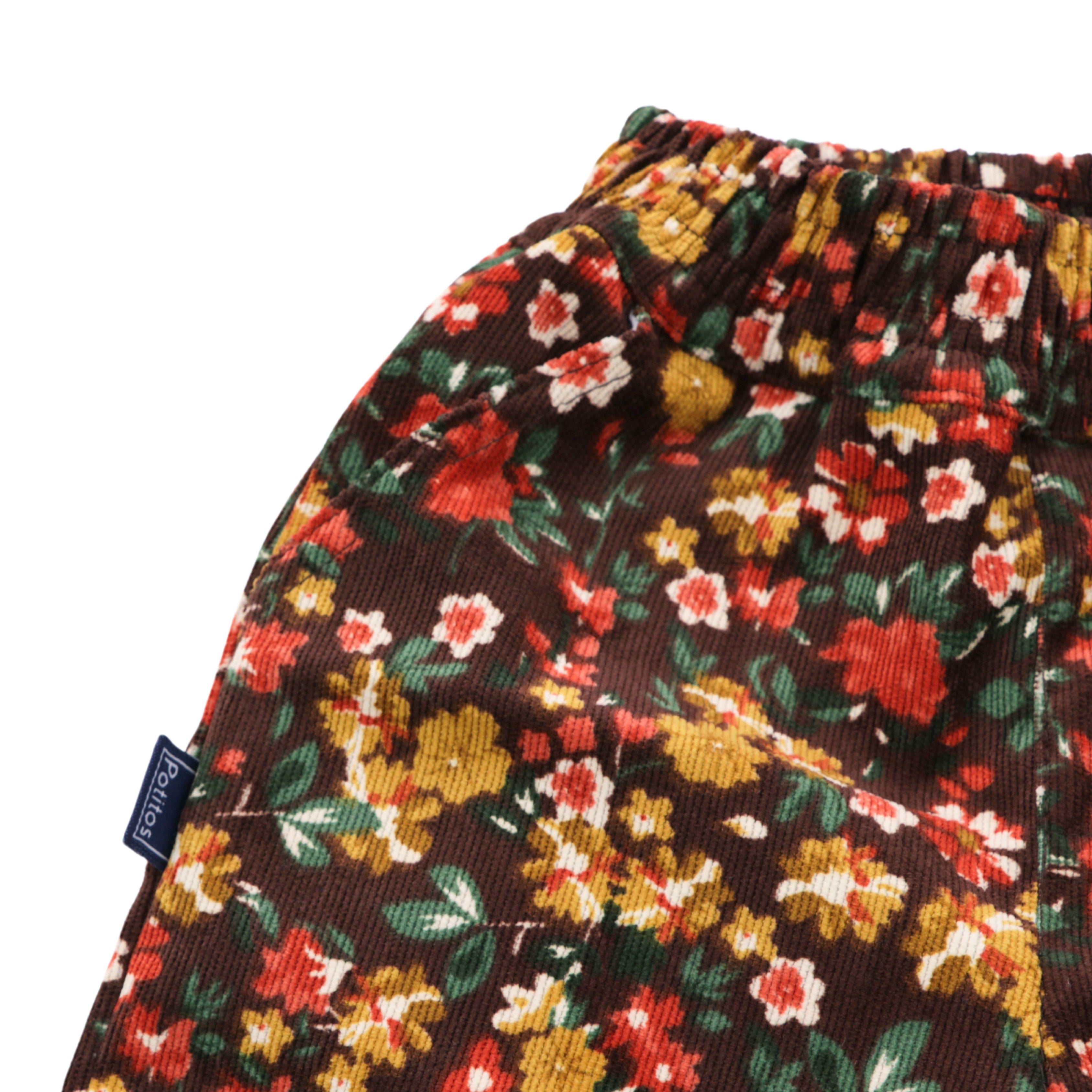 PANTALON BBCORD CON FORRO MARRON 7695