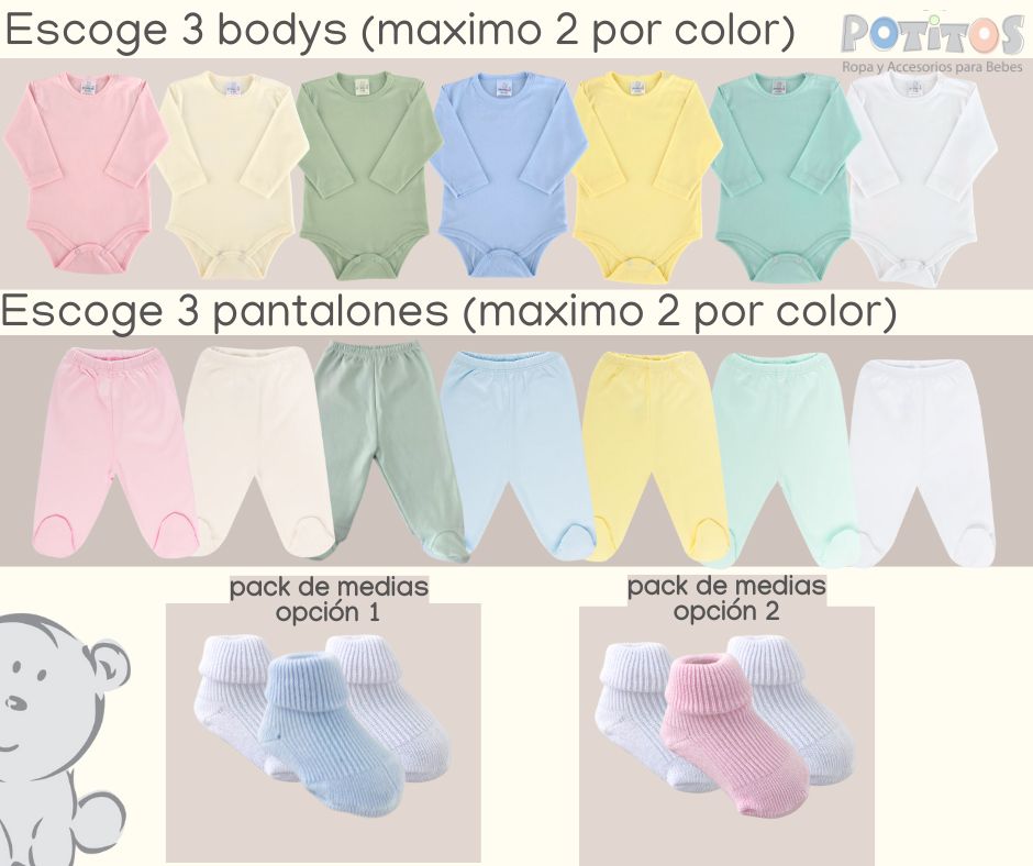 BASICOS INFALTABLES PACK X 9 UNIDADES