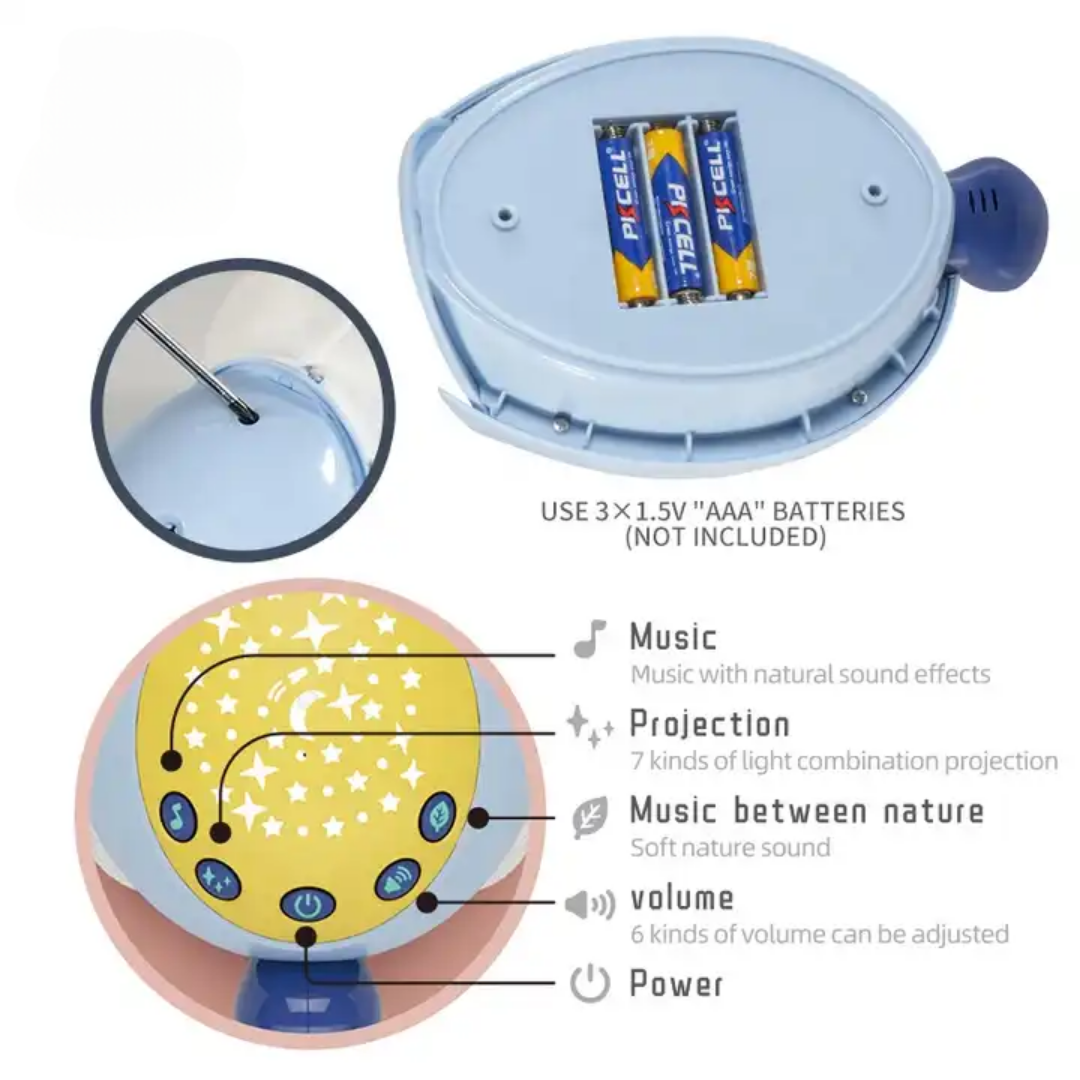 PROYECTOR MUSICAL CONEJITO
