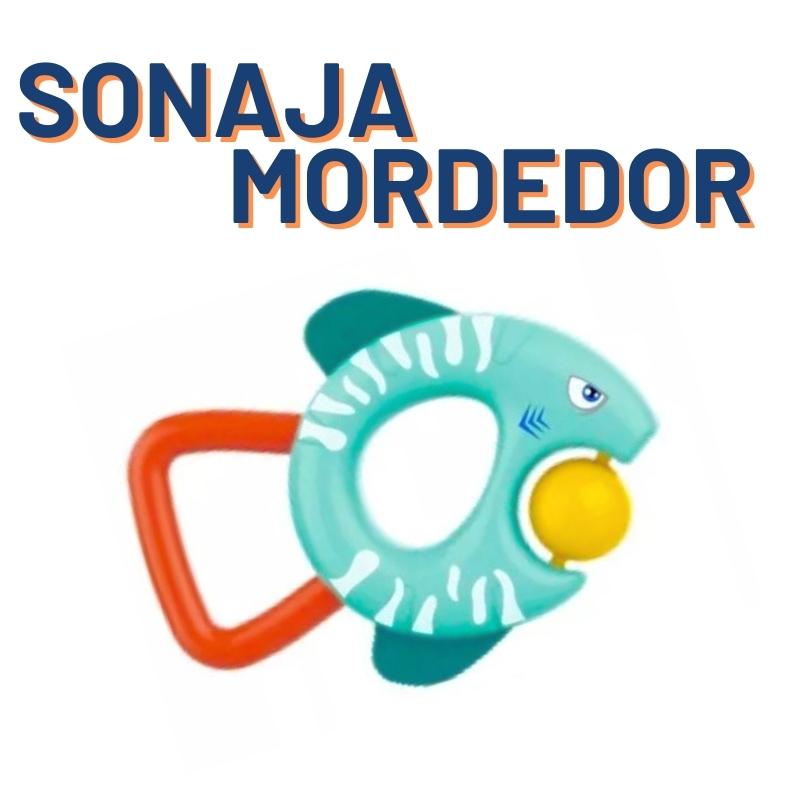 SET SONAJAS MORDEDORES + PANDERETA 4PZS