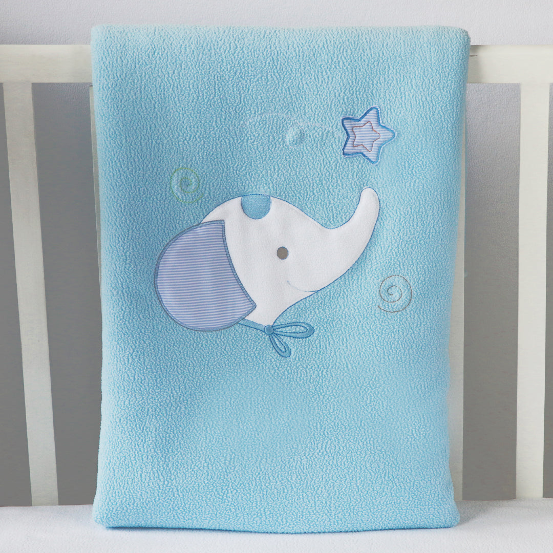 MANTA POLAR ACOLCHADA CELESTE 1126