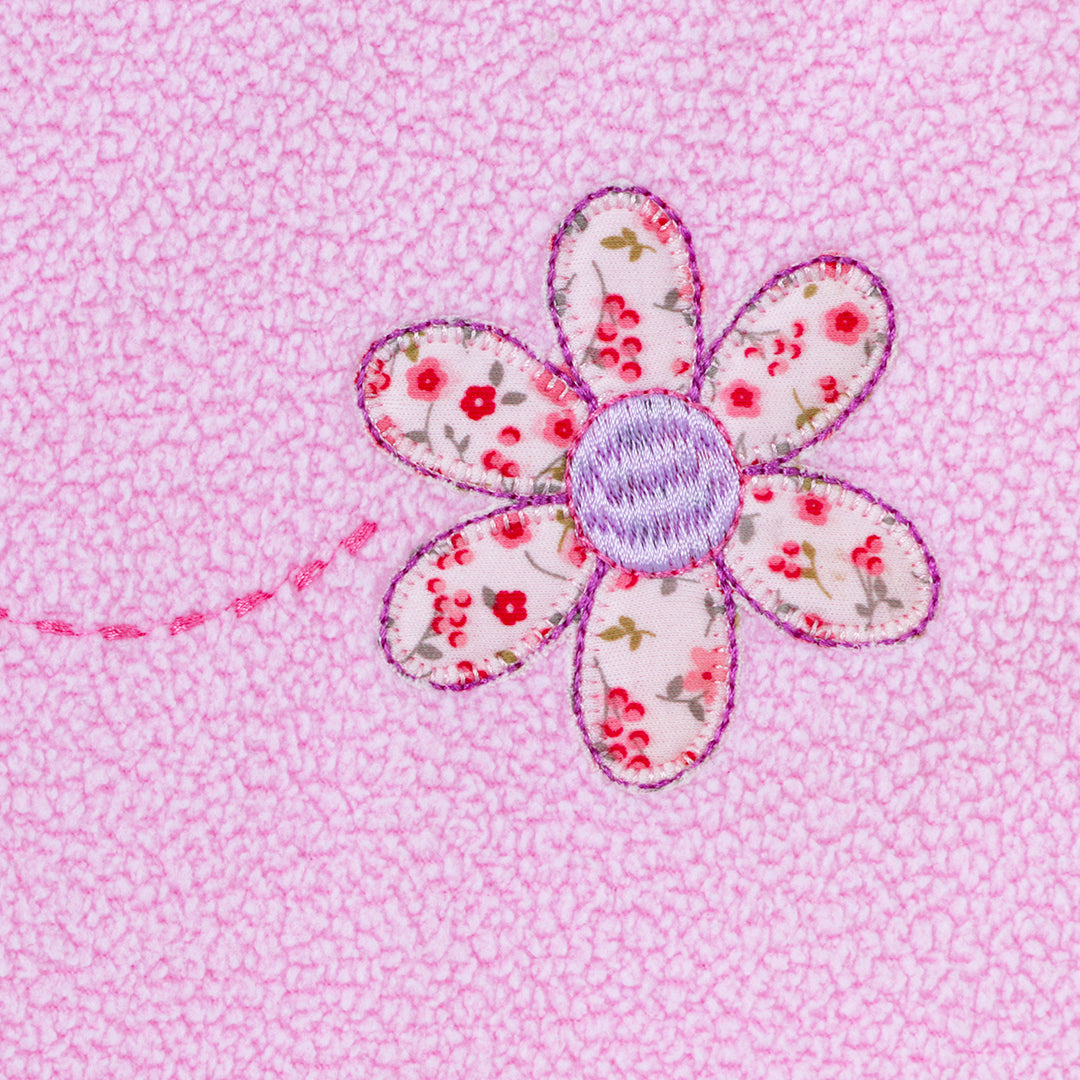 MANTA POLAR ACOLCHADA ROSADO 1126