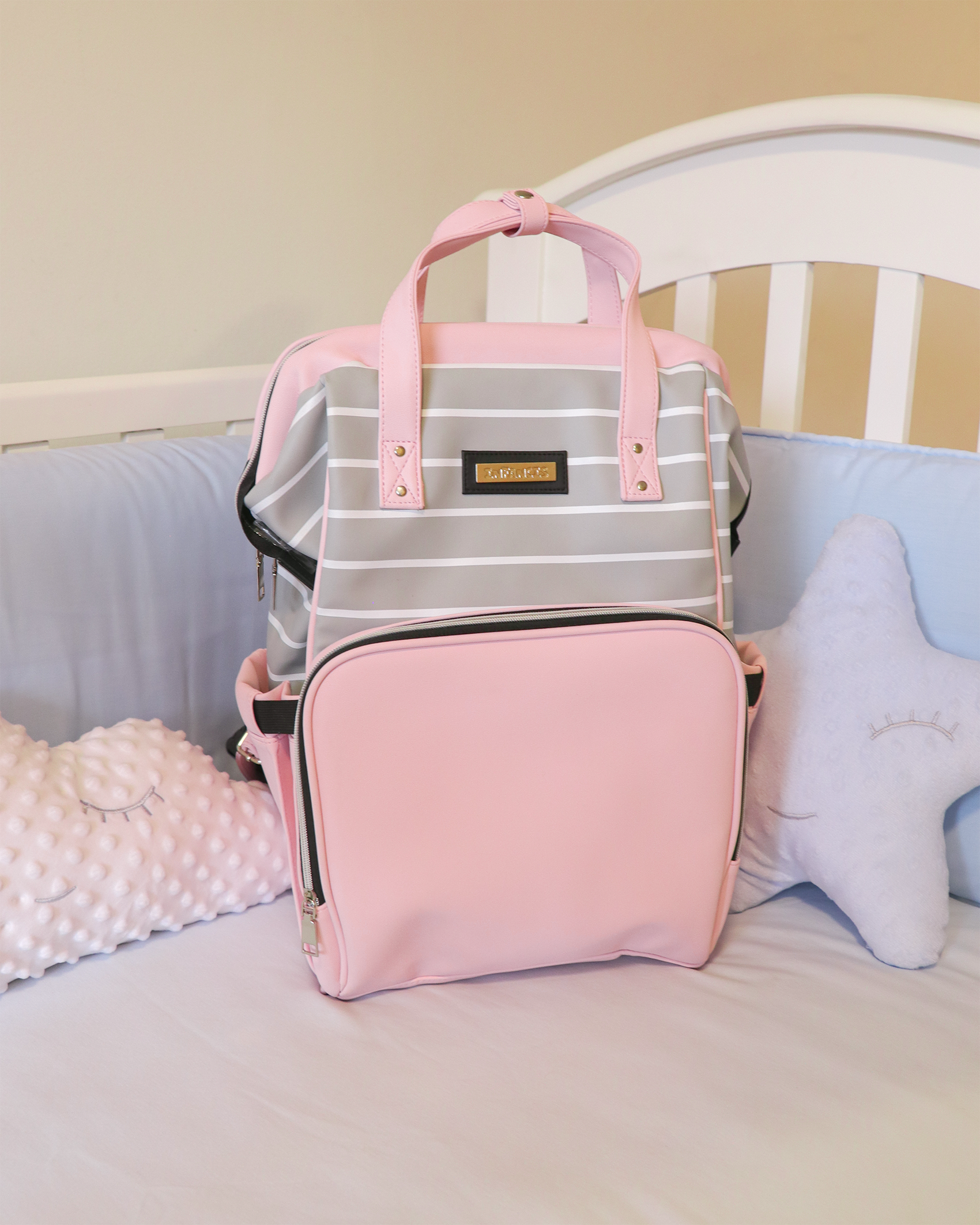 MOCHILA PAÑALERA MATERNA LIU 2105