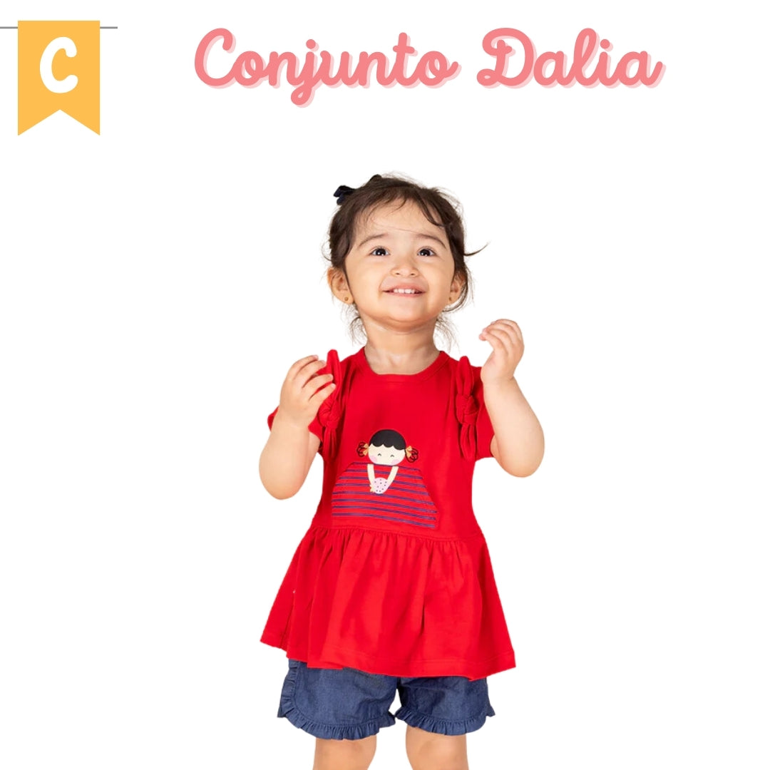 OFERTA Conjuntos para Niñas POLO + SHORT