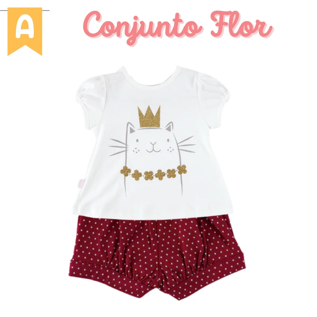 OFERTA Conjuntos para Niñas POLO + SHORT