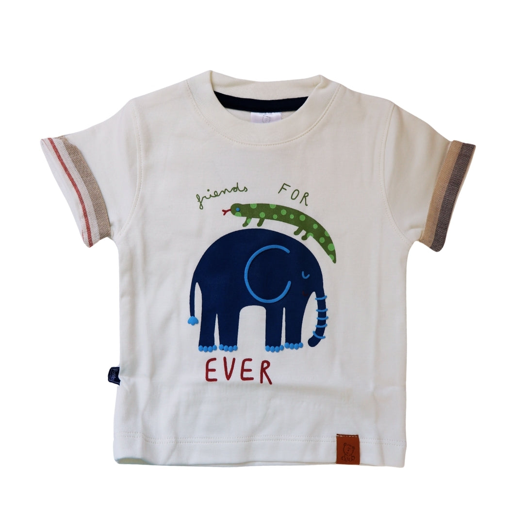 CONJUNTO SAFARI HUESO POLO + SHORT