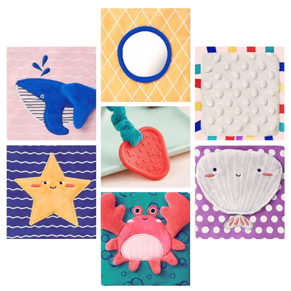 CUBO SENSORIAL COLGANTE CON TEXTURAS