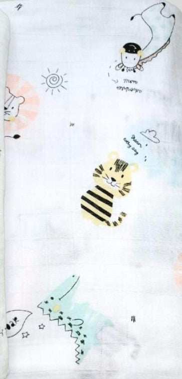 Manta de Muselina Safari 4560