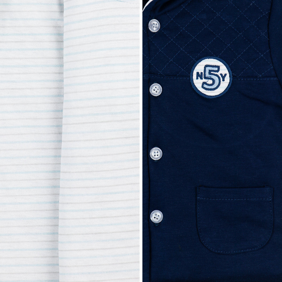 CONJUNTO ACOLCHADO PELUCHE ROMBO 10102*