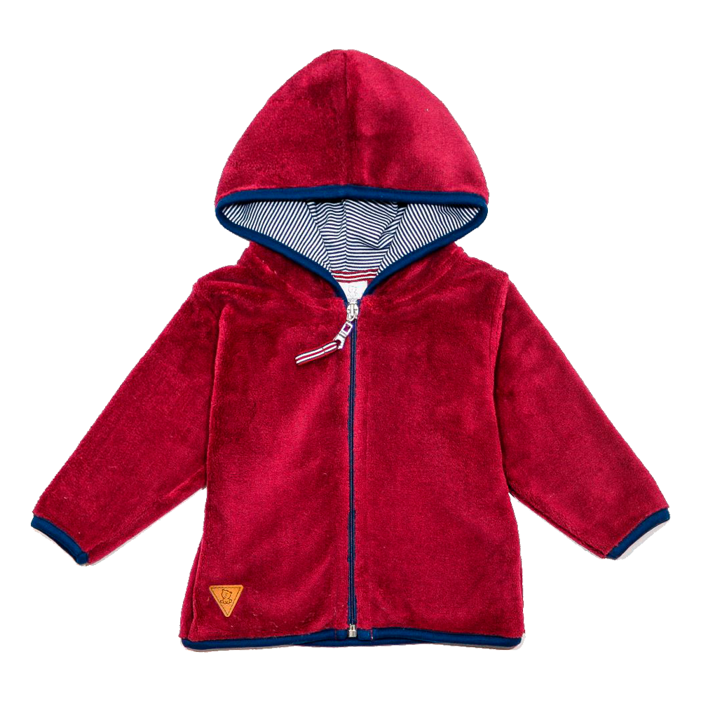 CASACA PELUCHE CHIN VINO