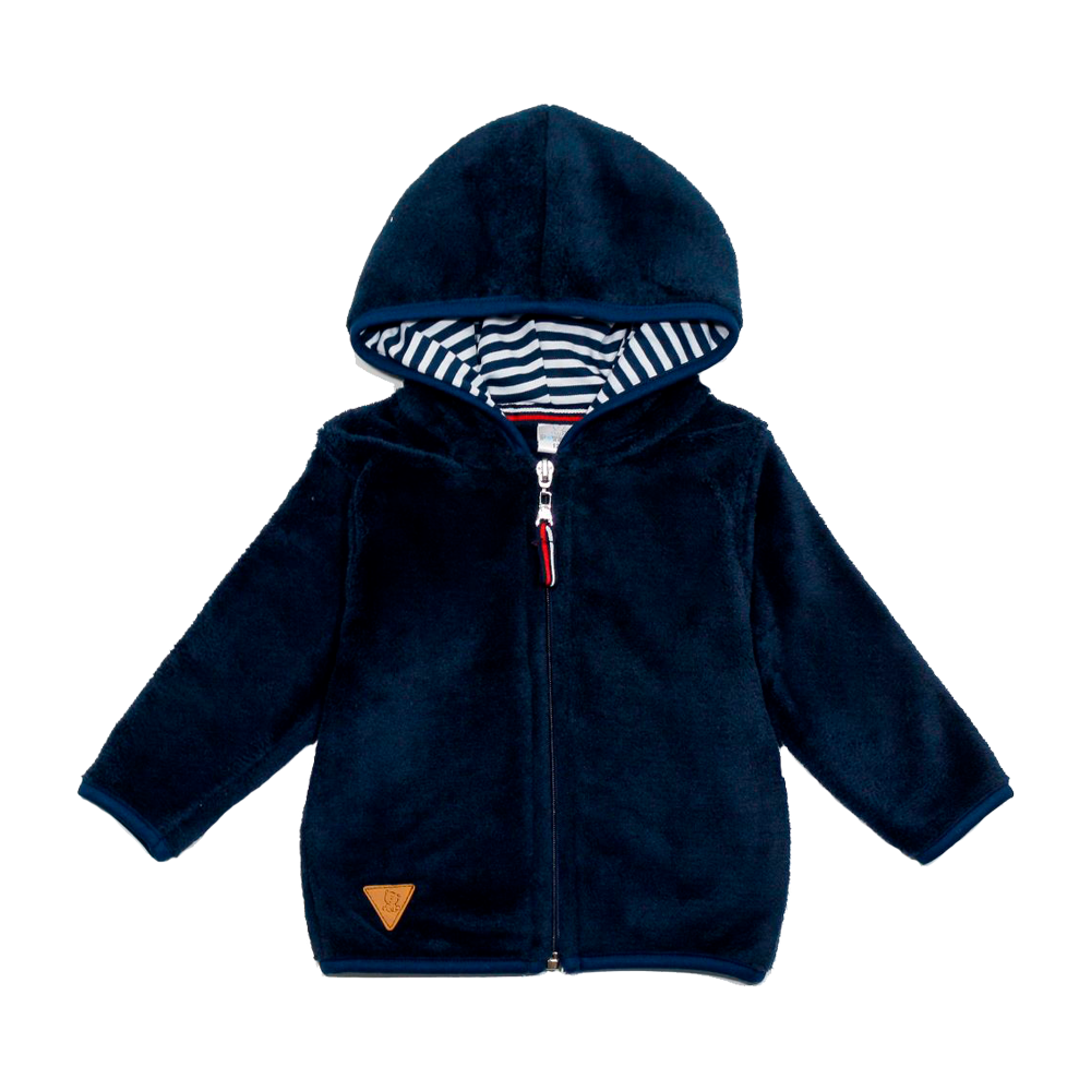 CASACA PELUCHE CHIN AZUL