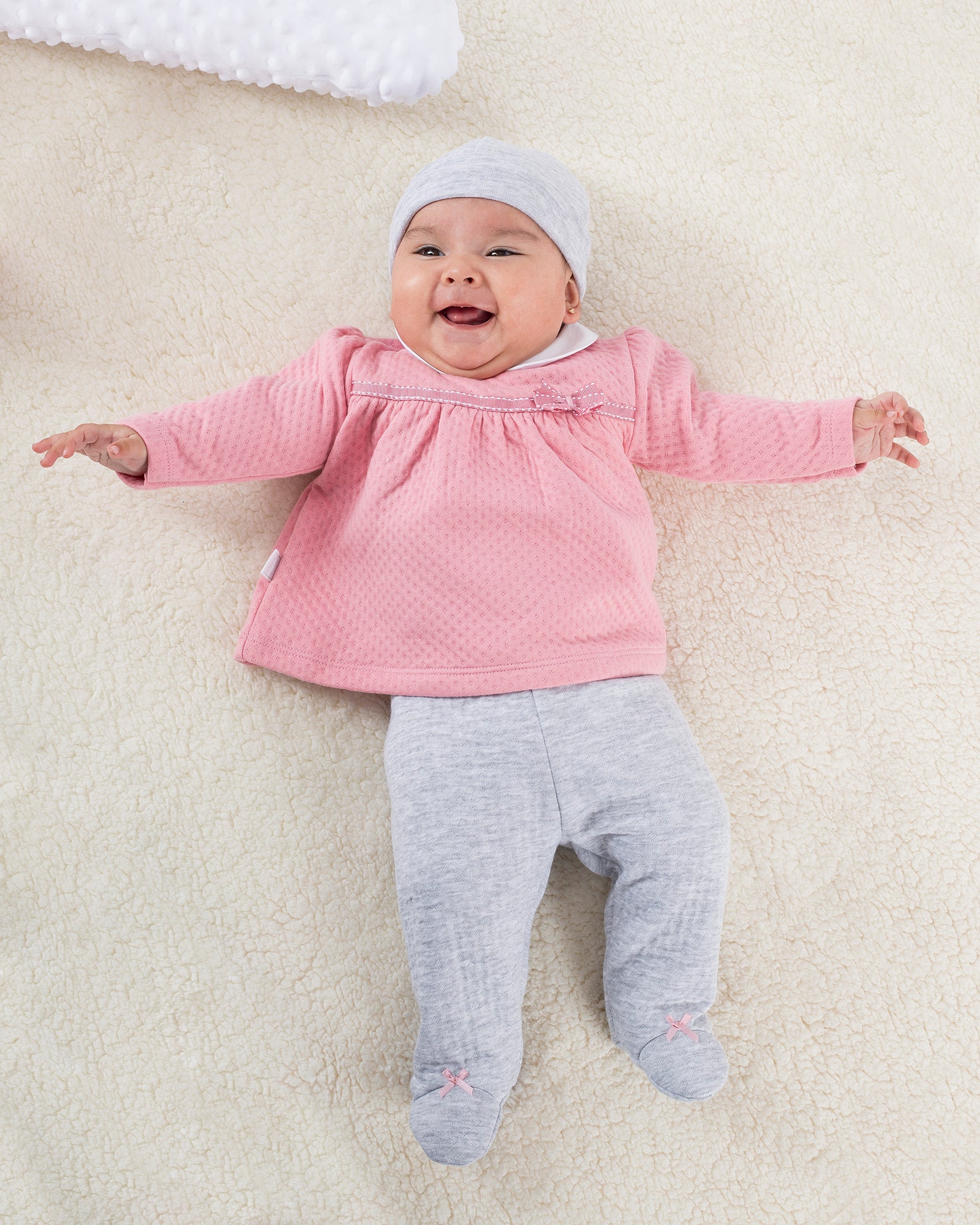 AJUAR JACKARD CLARIS PALO ROSA