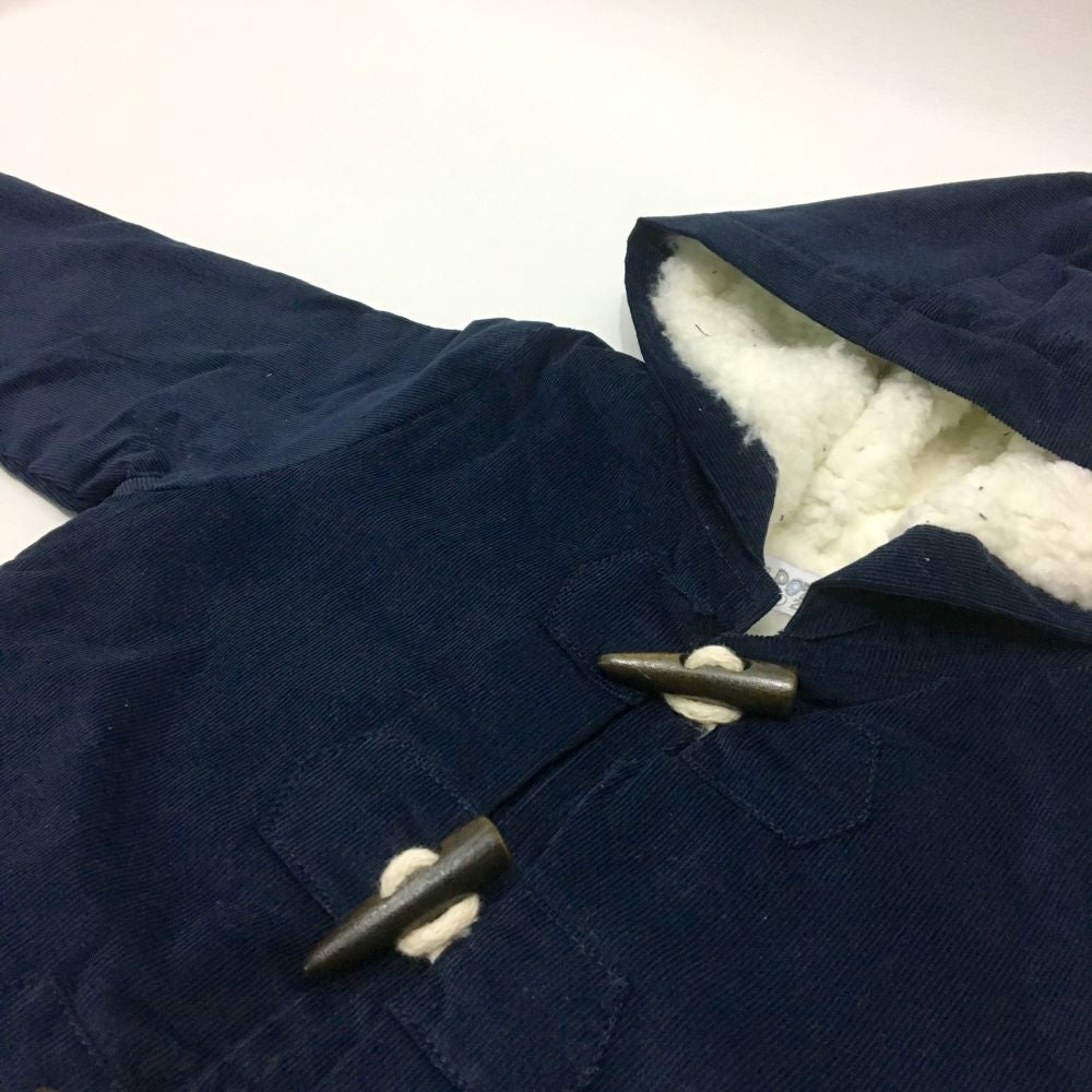 CASACA BBCORD CON FORRO PELUCHE AZUL 7095