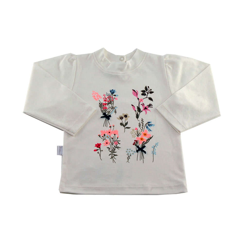 POLO MGL FLORECITA CREMA 7619