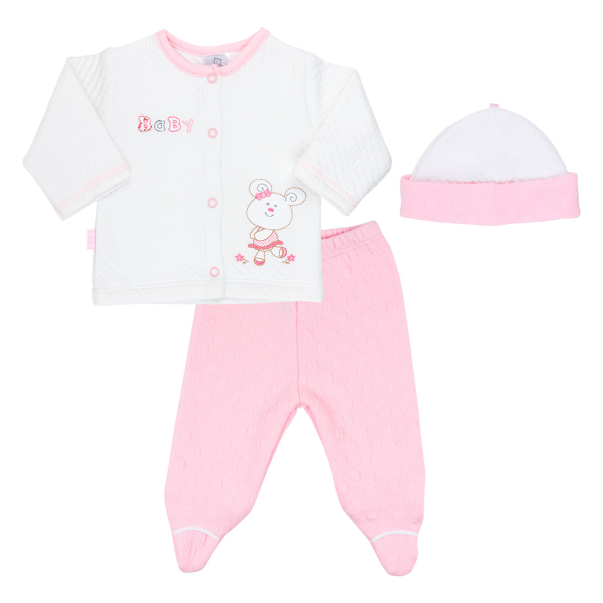 AJUAR JACKARD AMIGOS ROSADO 6178