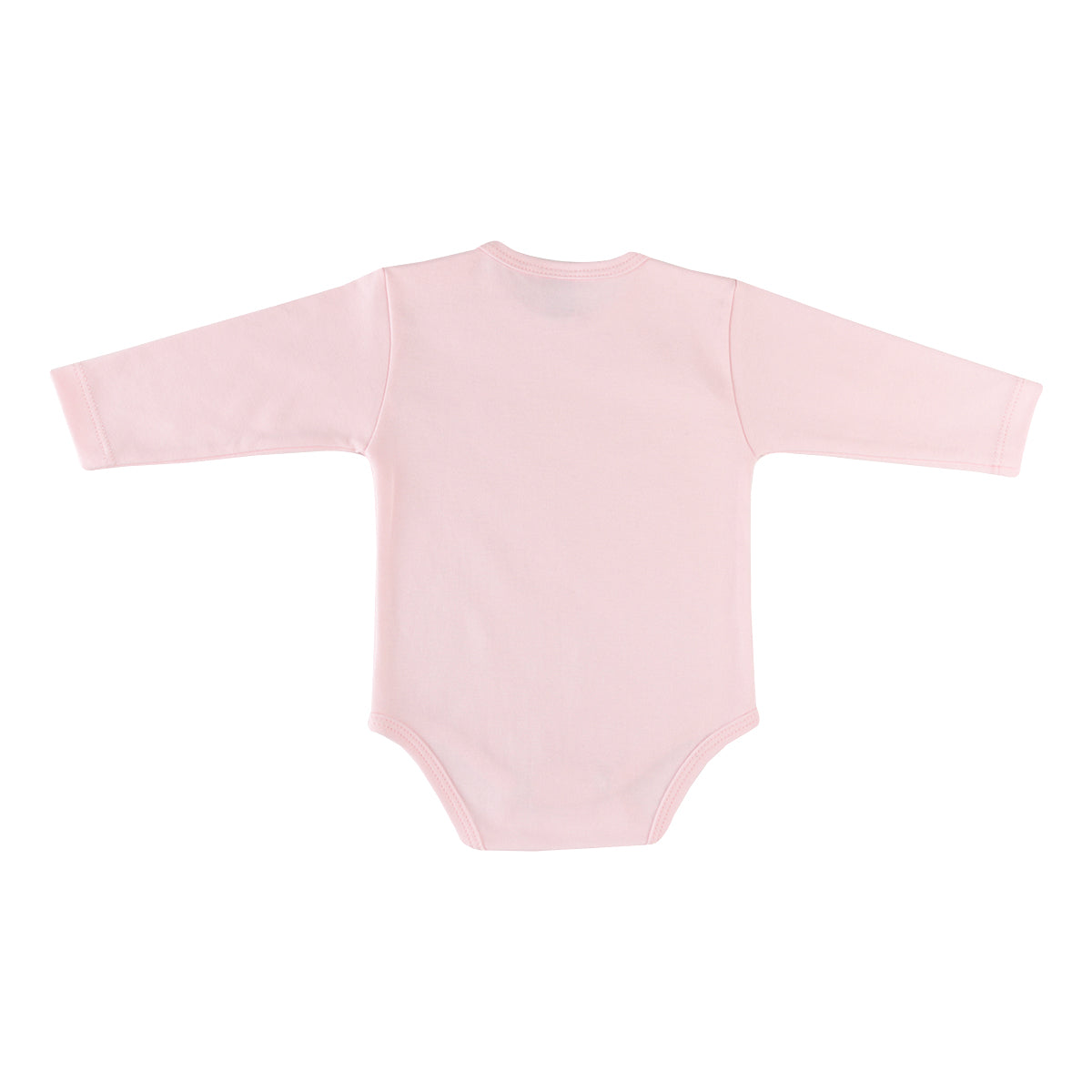 BODY MANGA LARGA COLOR ROSADO