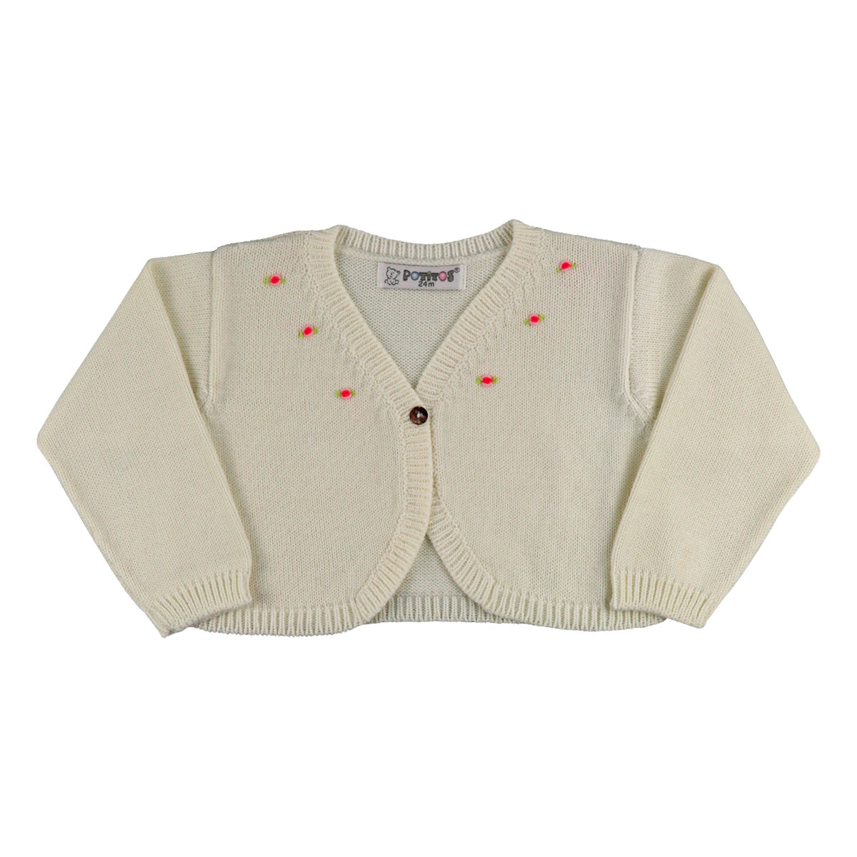 Bolero de Hilo Alicia Crema 6300