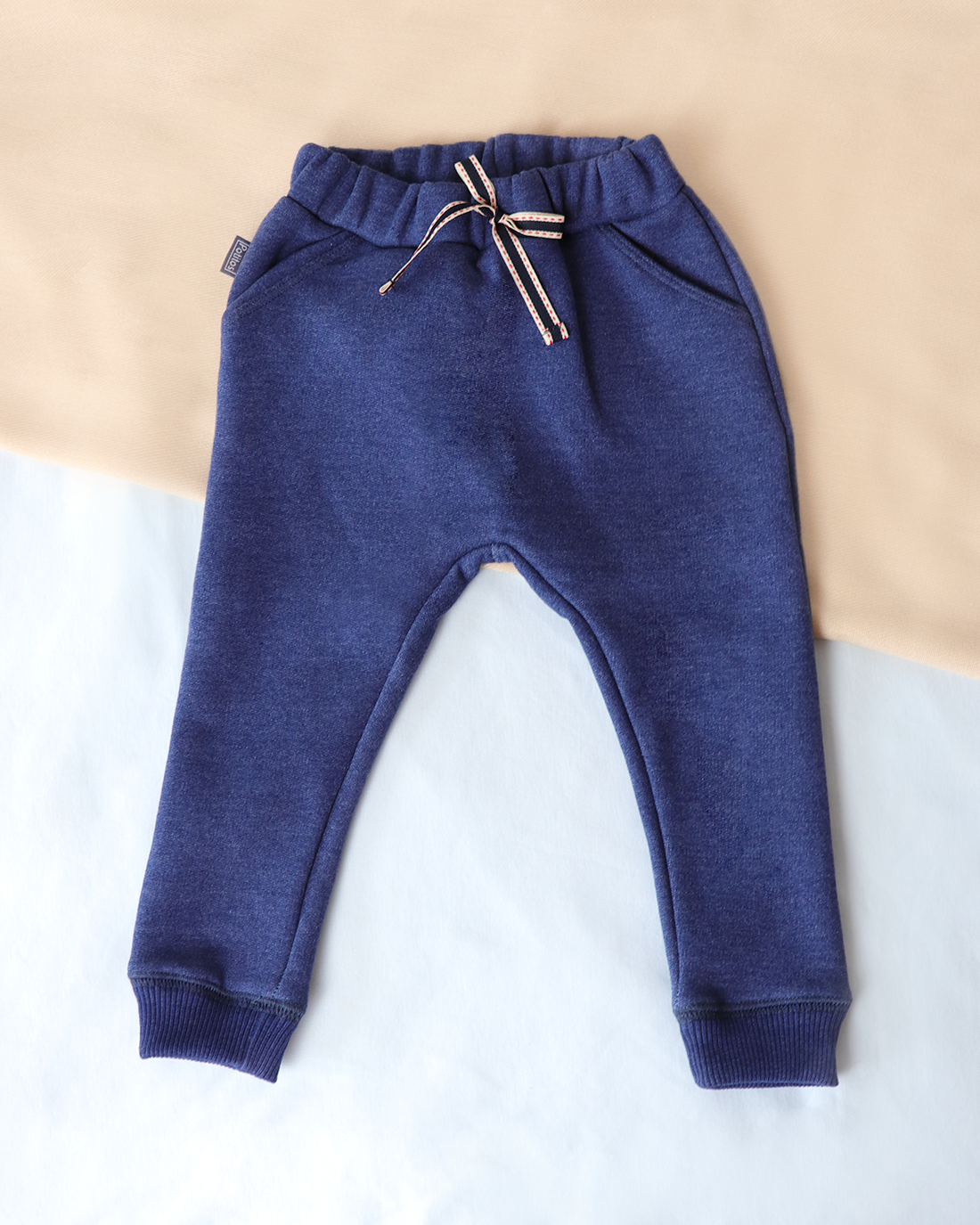 PANTALON FRANELA AZUL NIÑO