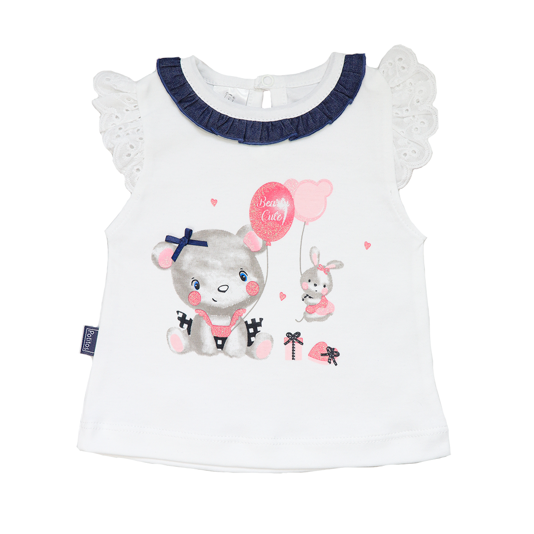 CONJUNTO POLIVESTIDO+FALDA MARGOT BLANCO 8561A