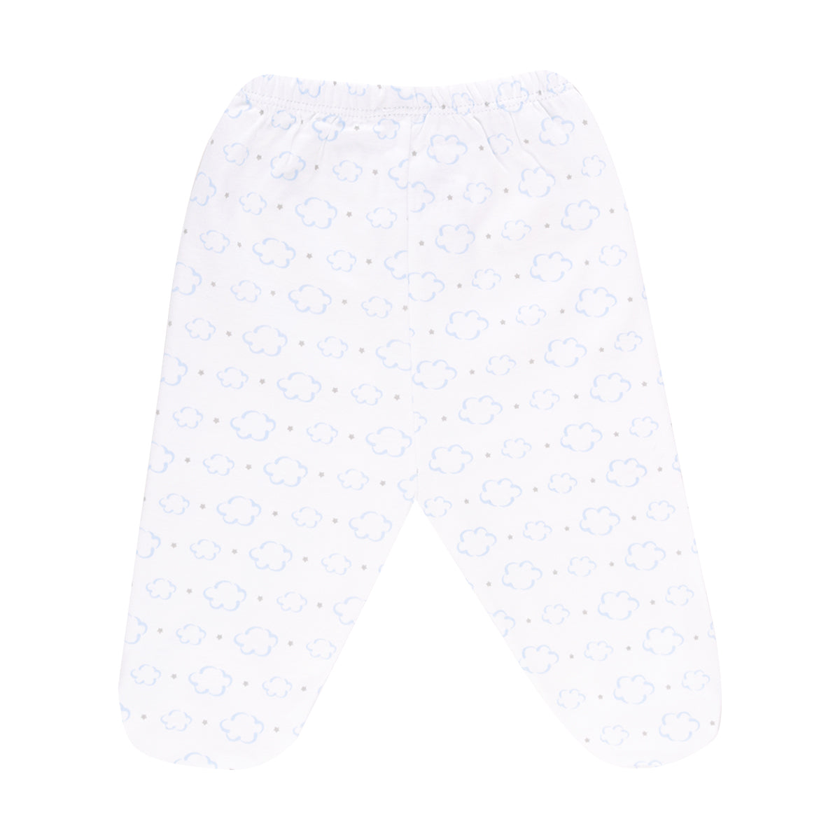 PANTALON C/PIE ESTAMPADO NUBE CEL 6204*