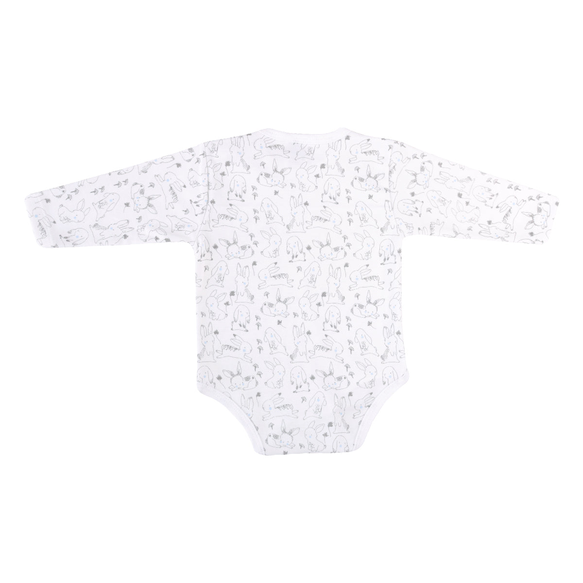 BODY MG LARGA ESTAMPADO CONEJO NIÑO NNO 6202*