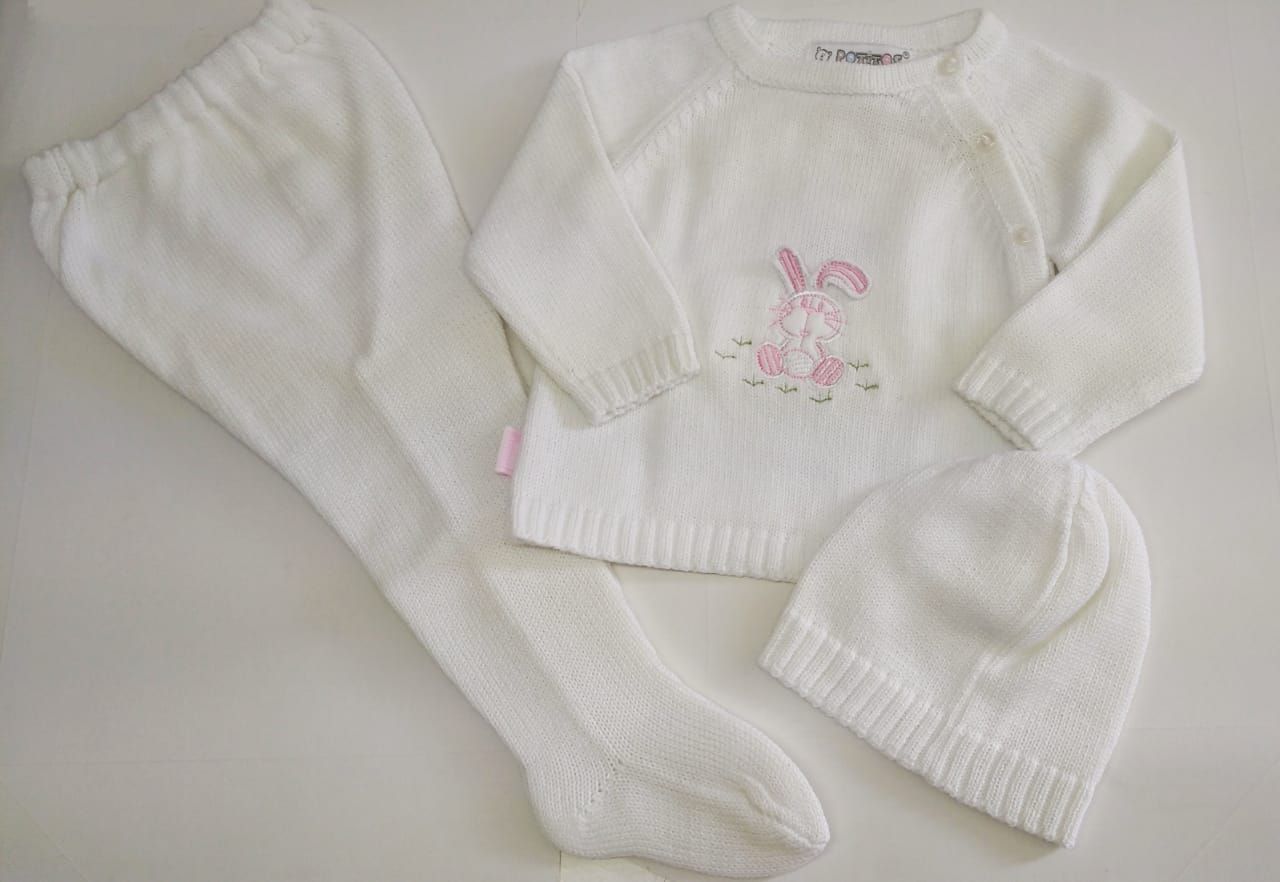 AJUAR 3 PZAS HILO/ROPON T1250