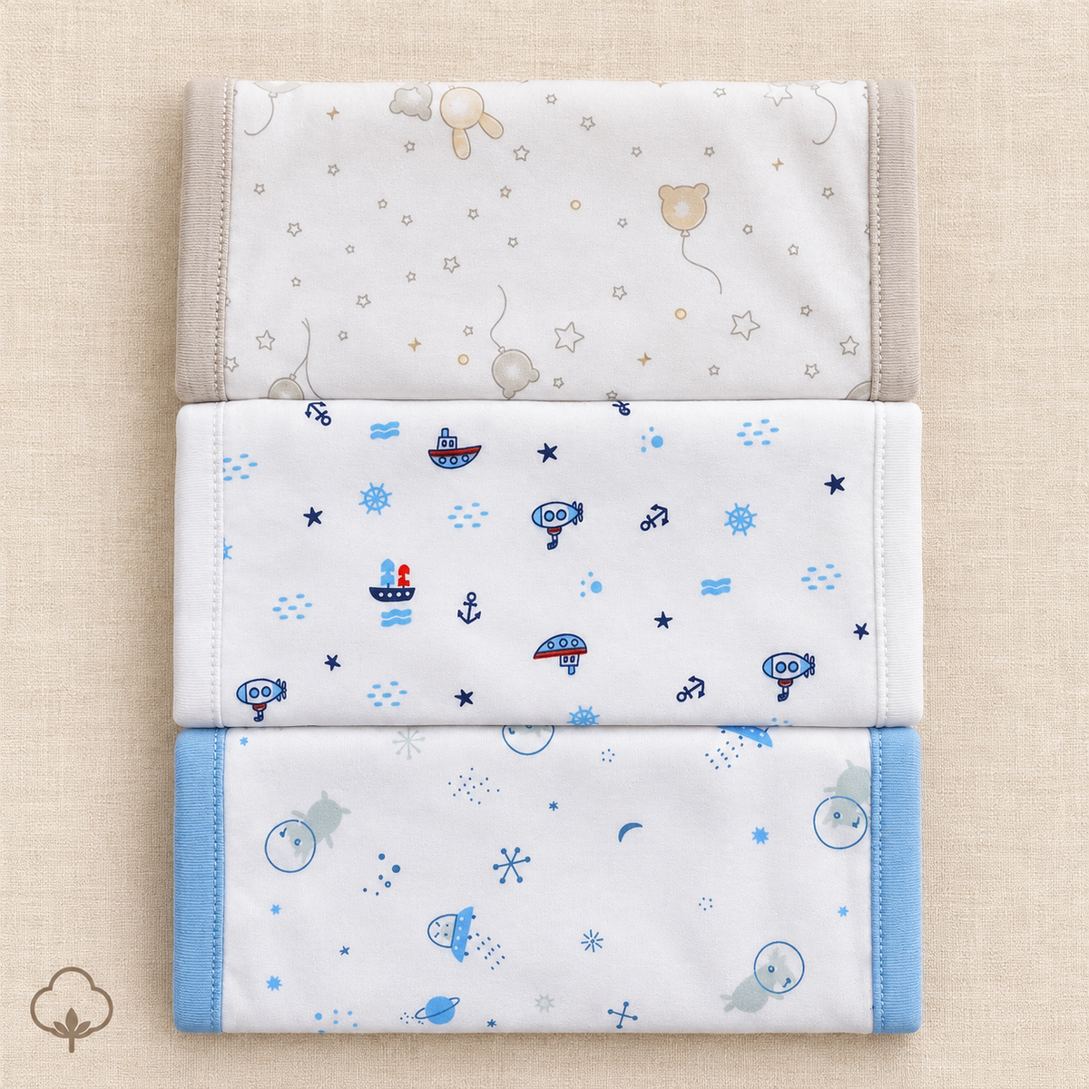 BABITAS PACK X3 ESTAMPADAS 1154
