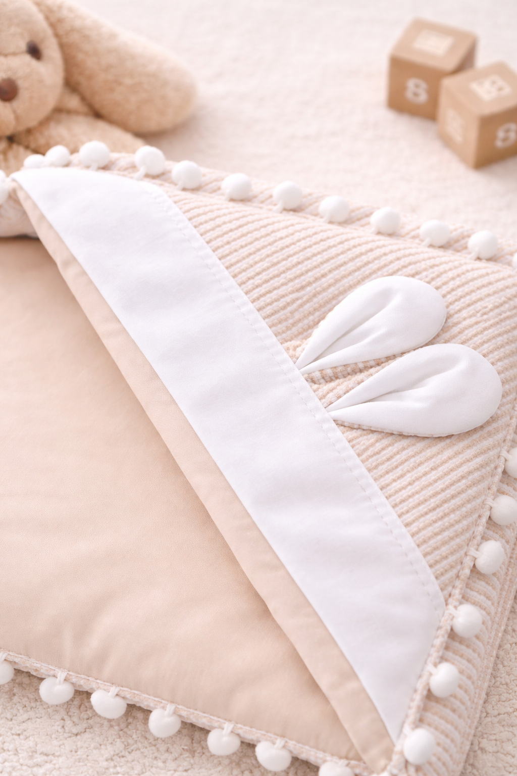 MANTA ACOLCHADA POPCORD C/BOLITAS TT 1571