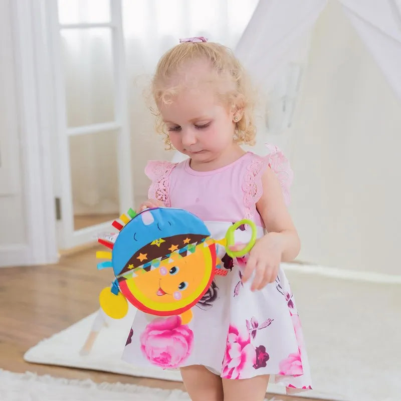 LIBRO DE TELA CON TEXTURA CIRCULAR