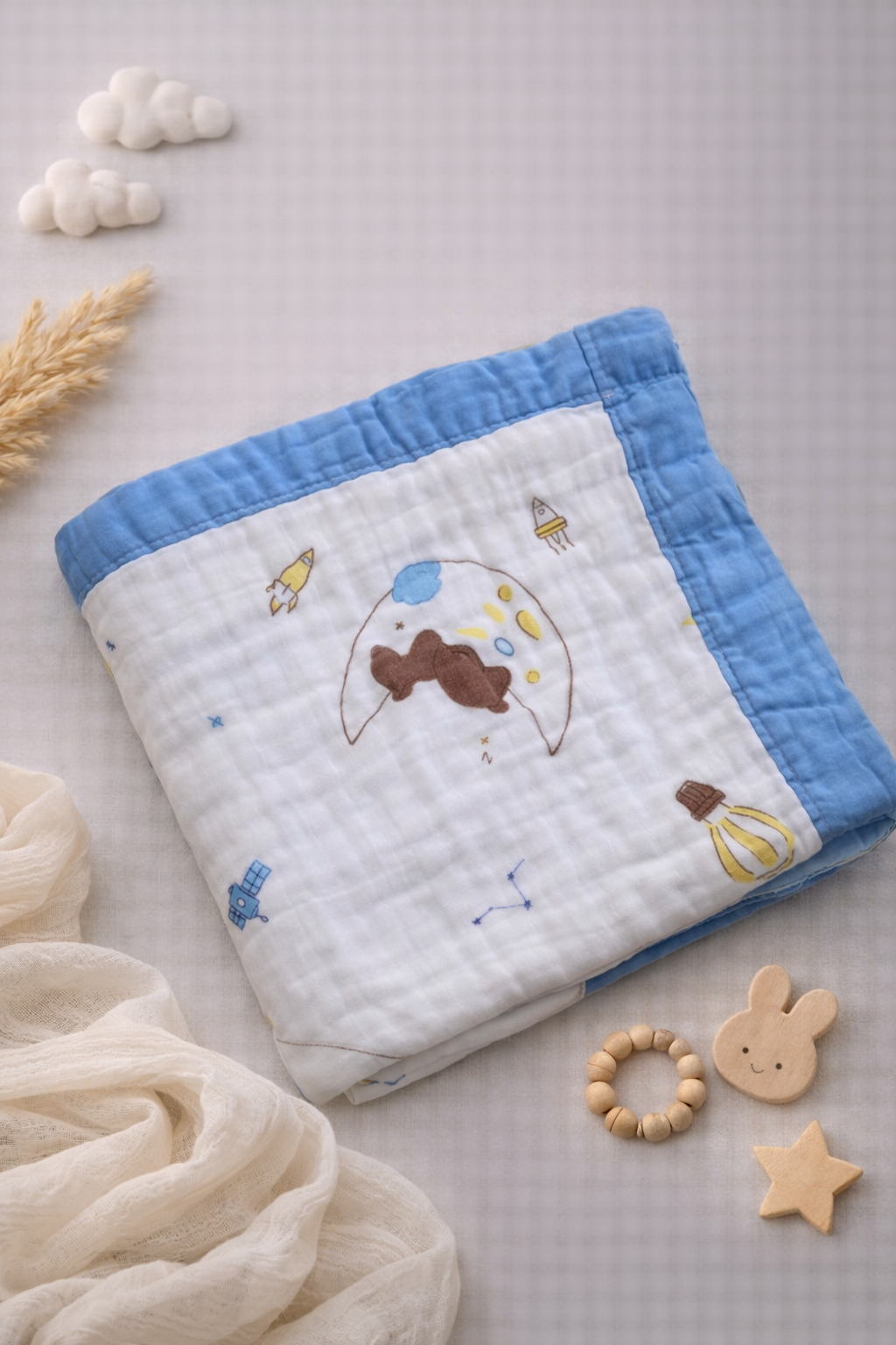 MUSELINA 6CAPAS Estampado TT 2608