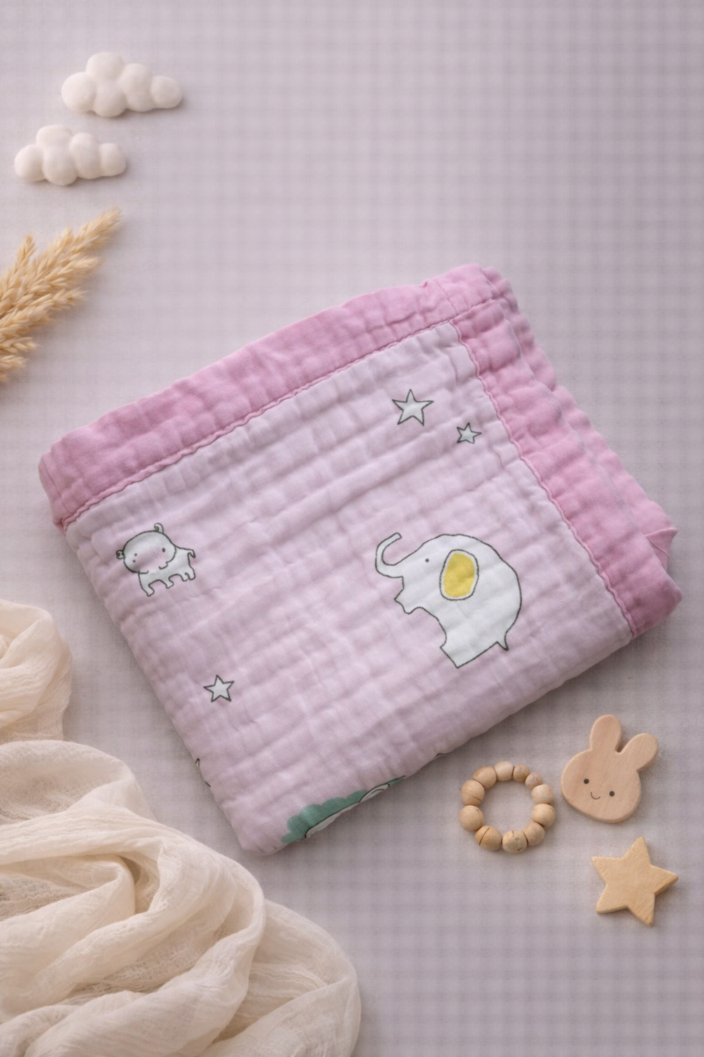 MUSELINA 6CAPAS Estampado TT 2608