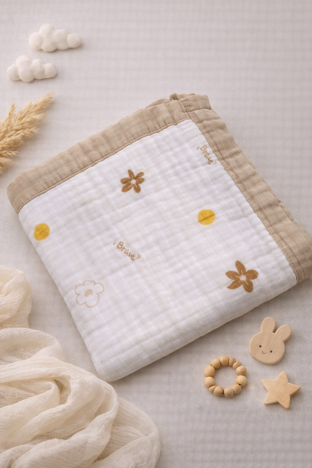 MUSELINA 6CAPAS Estampado TT 2608