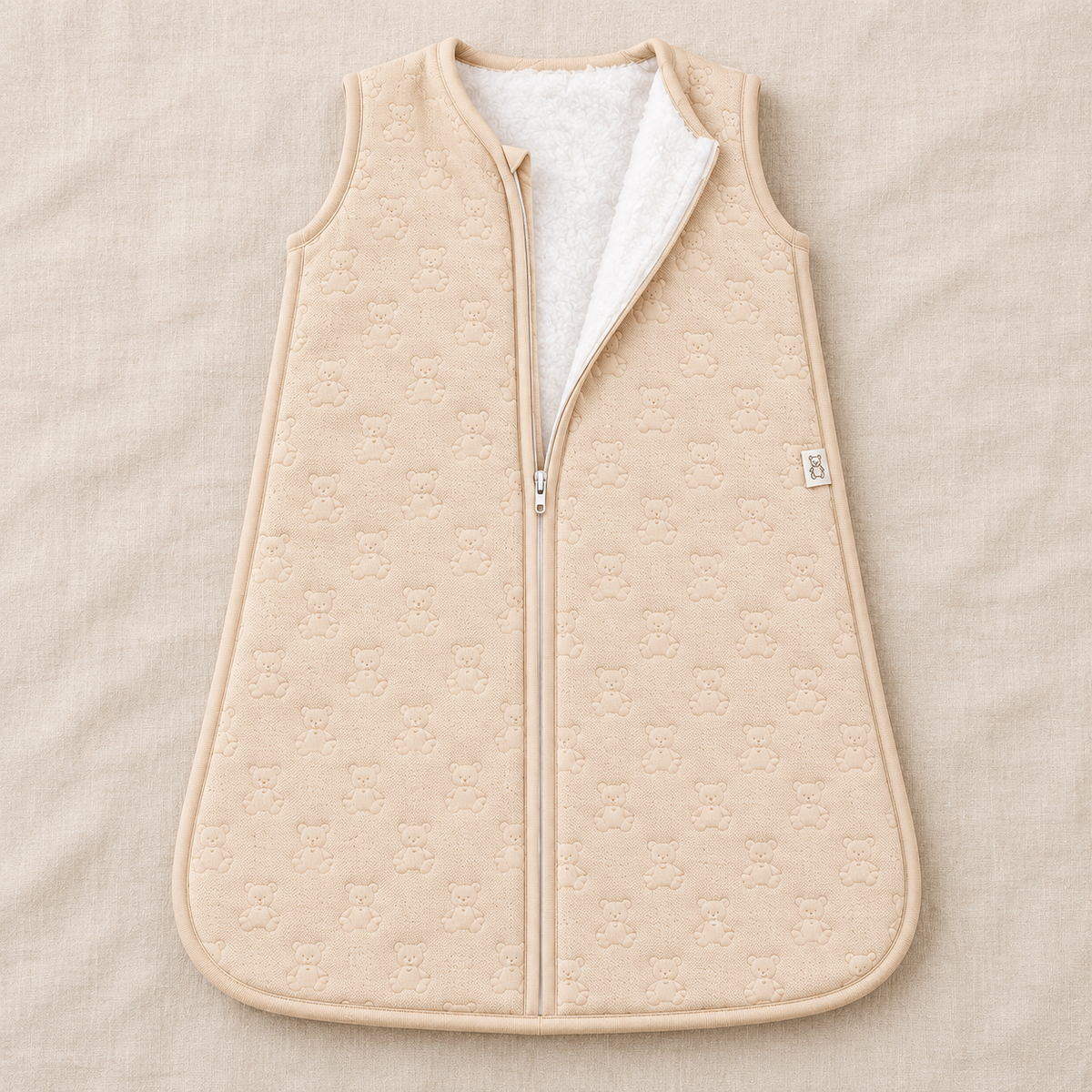 PORTABB OSITO JACARD CON PELUCHE 2113