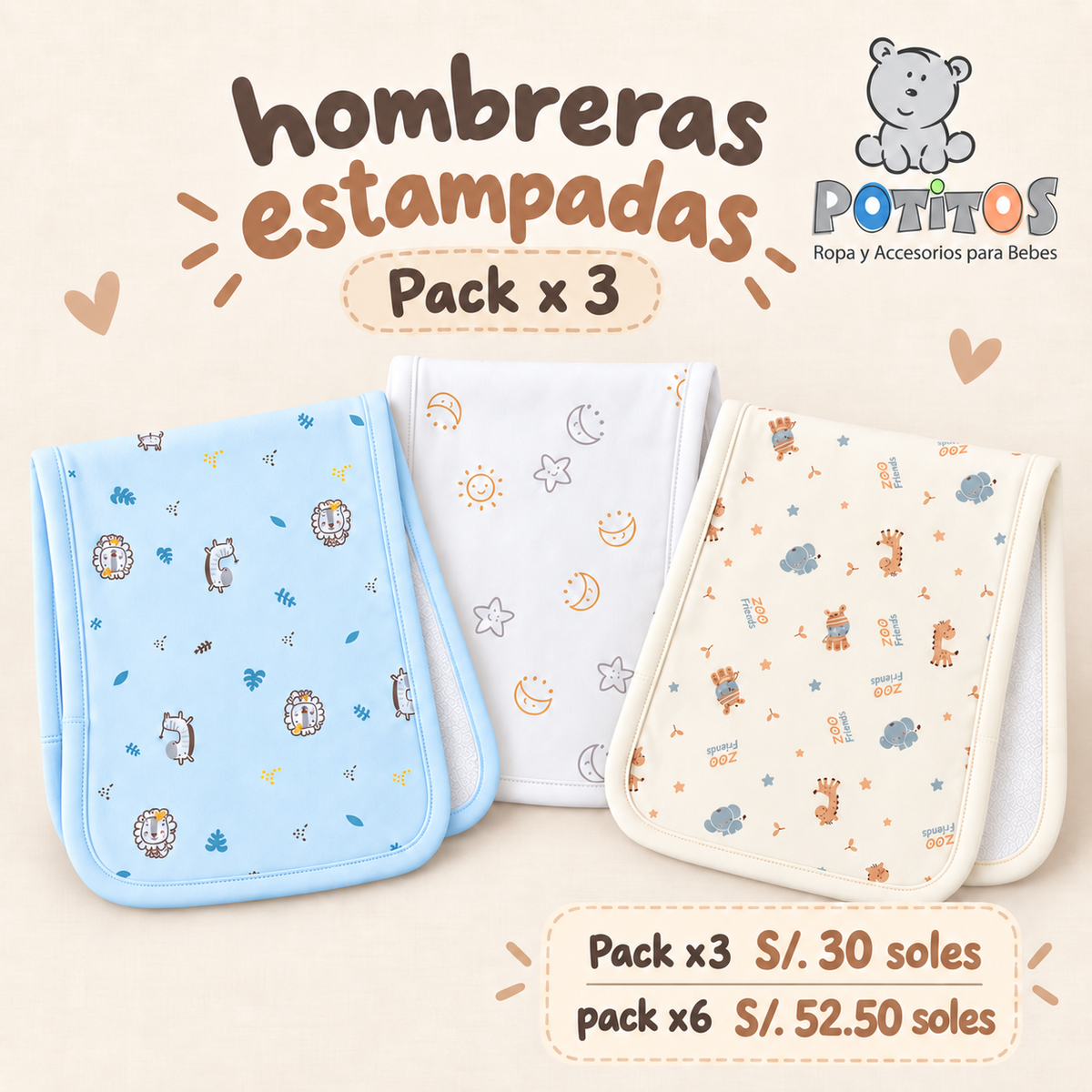 HOMBRERAS ESTAMPADAS BB 4756