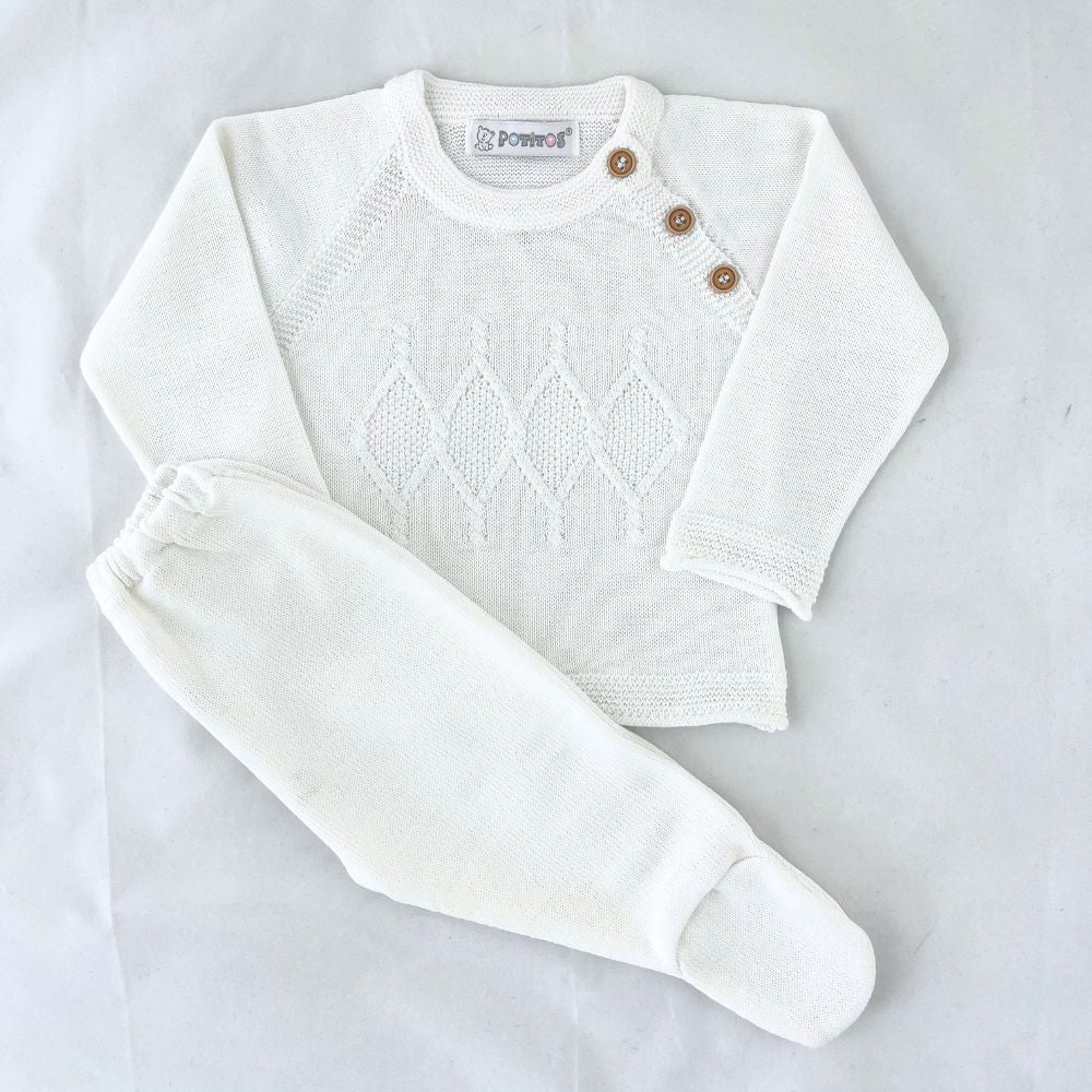 ROPOM DE HILO COCO BLANCO 4804M1