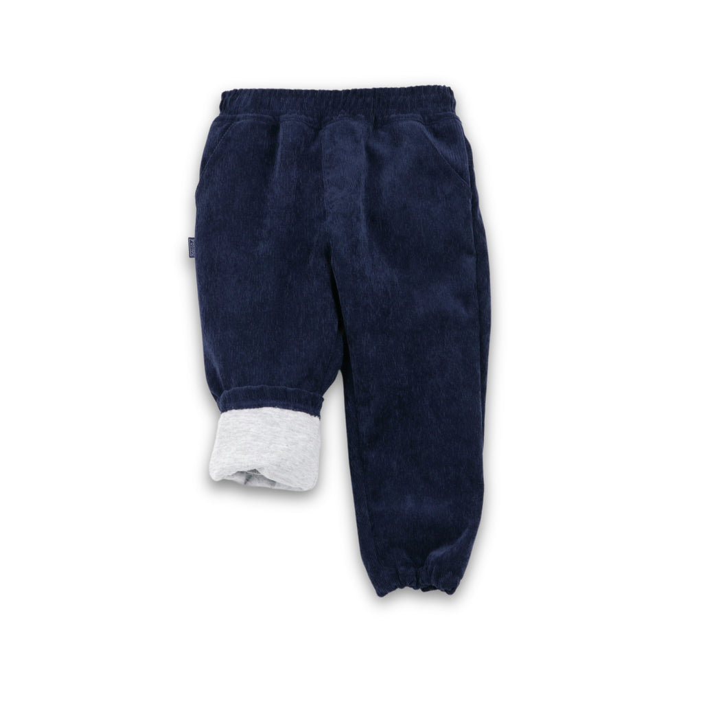 PANTALON BBCORD CON FORRO AZUL 7695