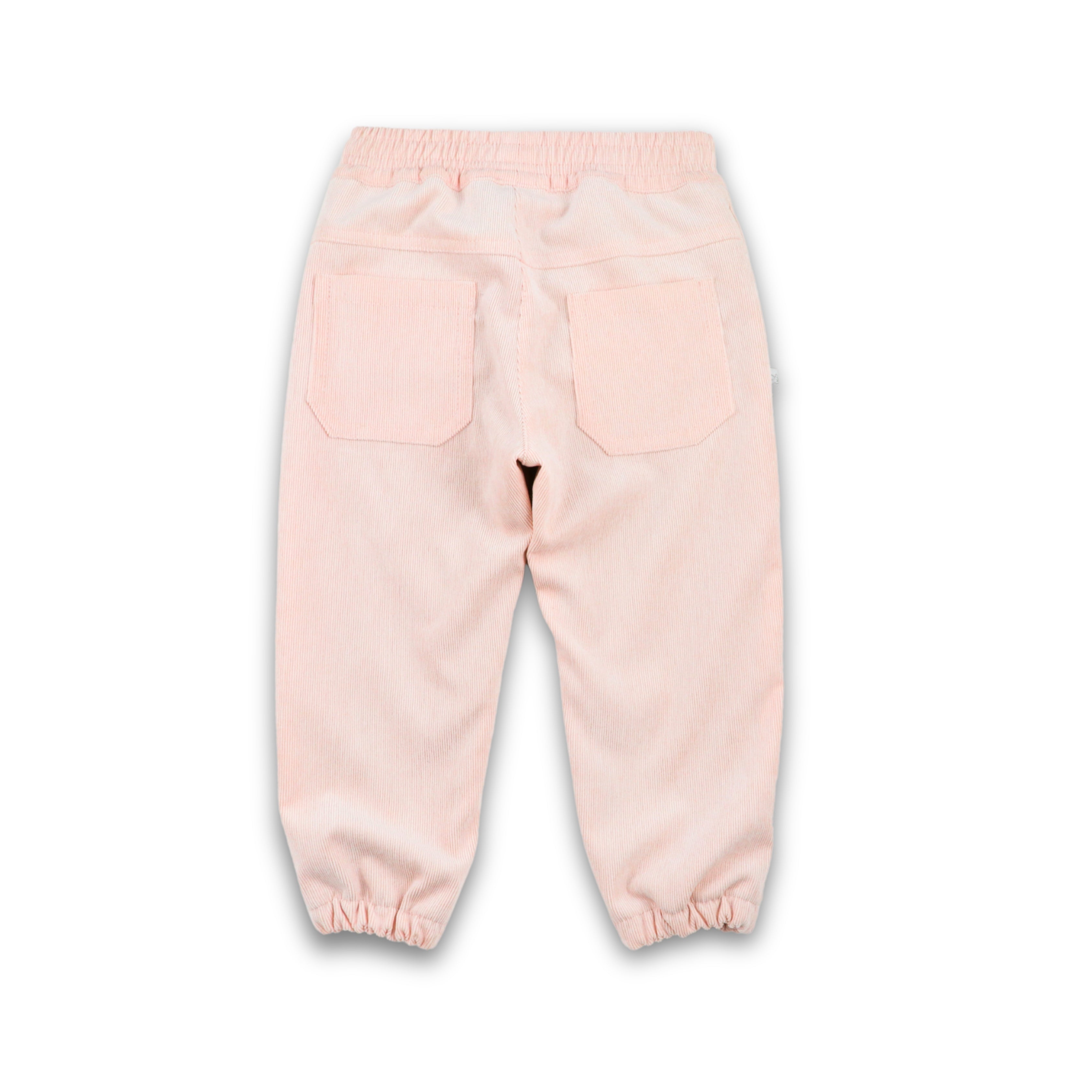 PANTALON BBCORD CON FORRO ROSADO 7695