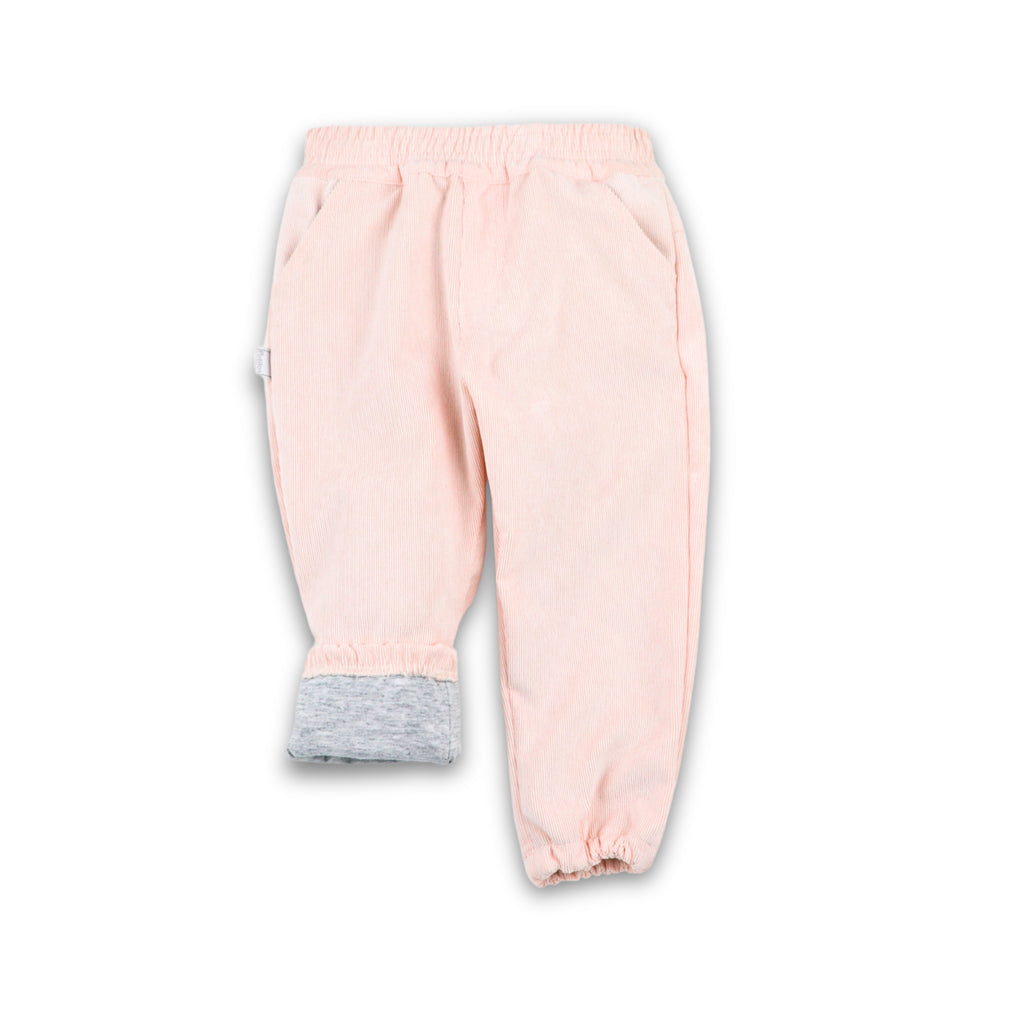 PANTALON BBCORD CON FORRO ROSADO 7695