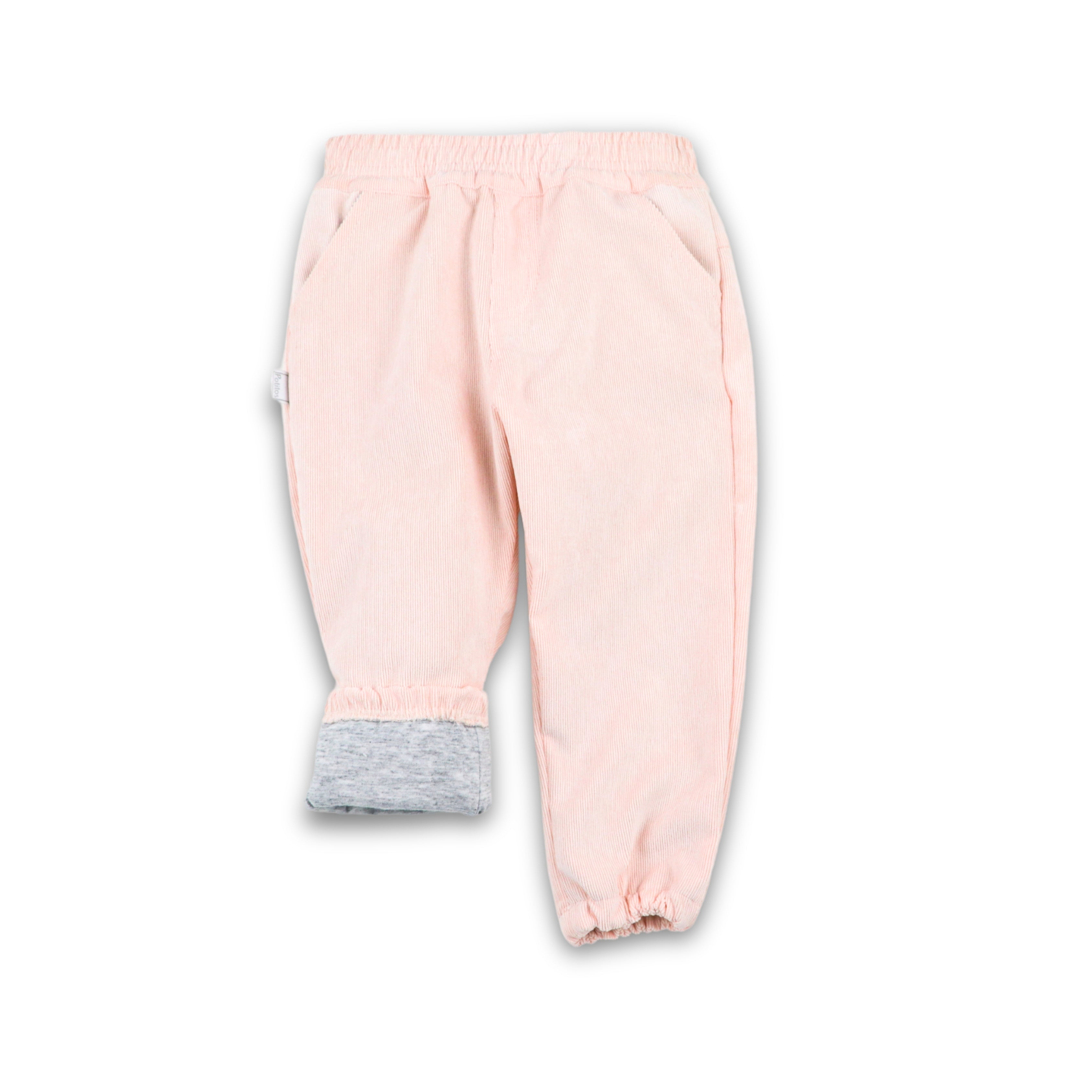 PANTALON BBCORD CON FORRO ROSADO 7695